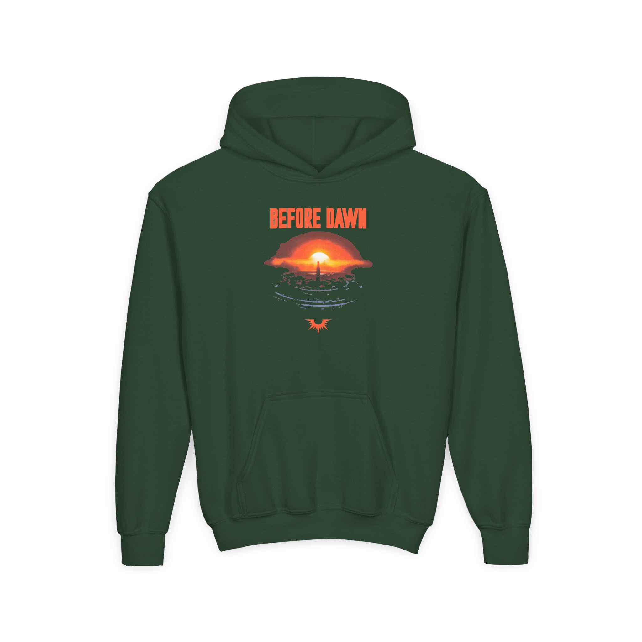Slander Gud Vibrations Graffiti Youth Heavy Blend Hooded Sweatshirt - Image 3