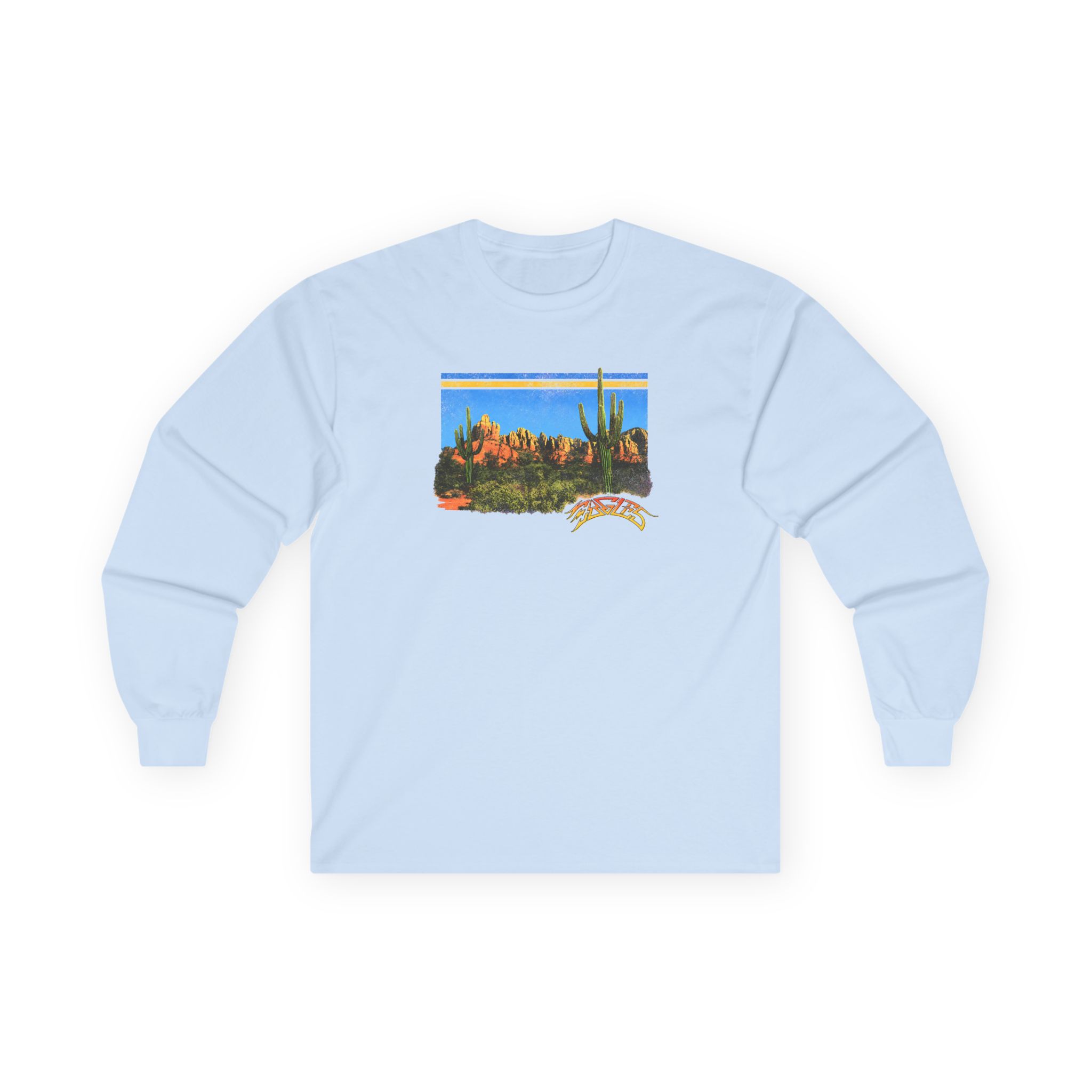 The Eagles Peaceful Easy Feeling Desert Unisex Ultra Cotton Long Sleeve Tee - Image 7