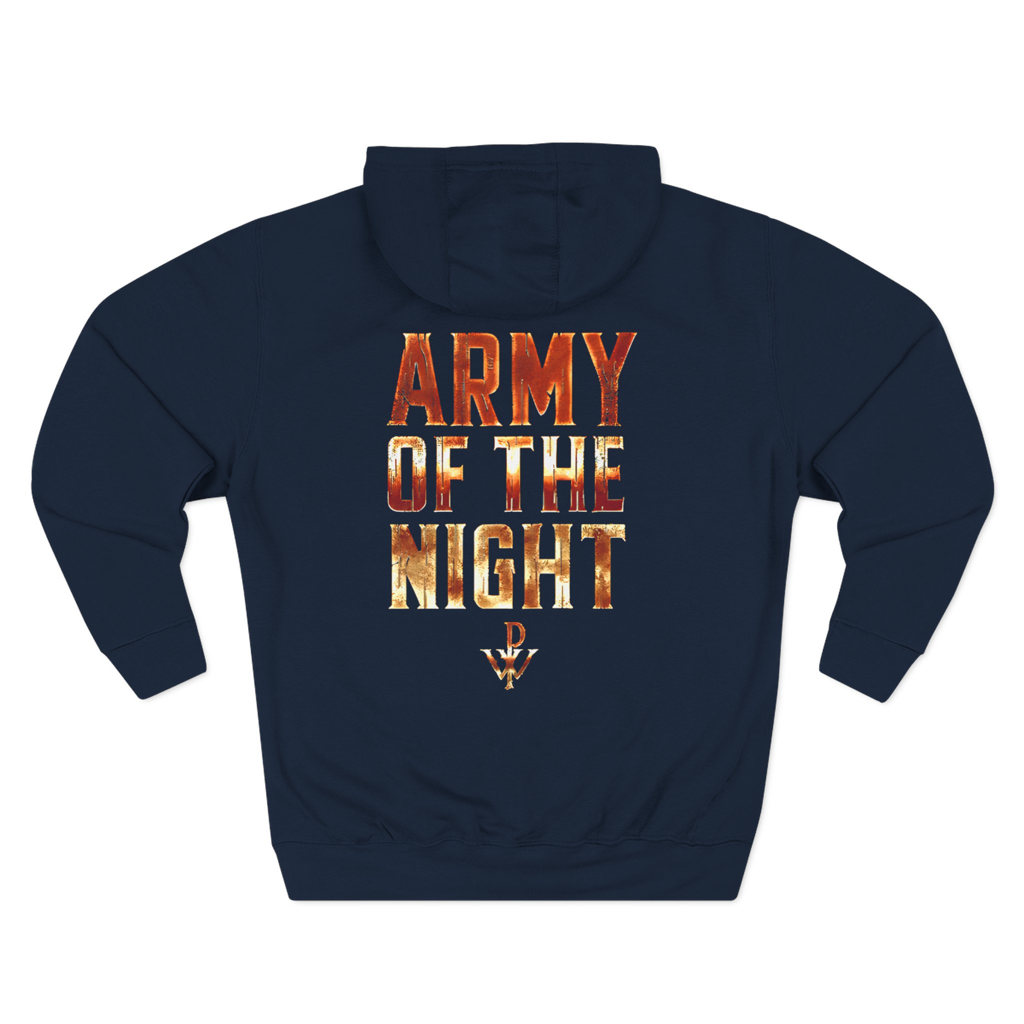 Powerwolf Army of the Night Three-Panel Fleece Hoodie - Image 6