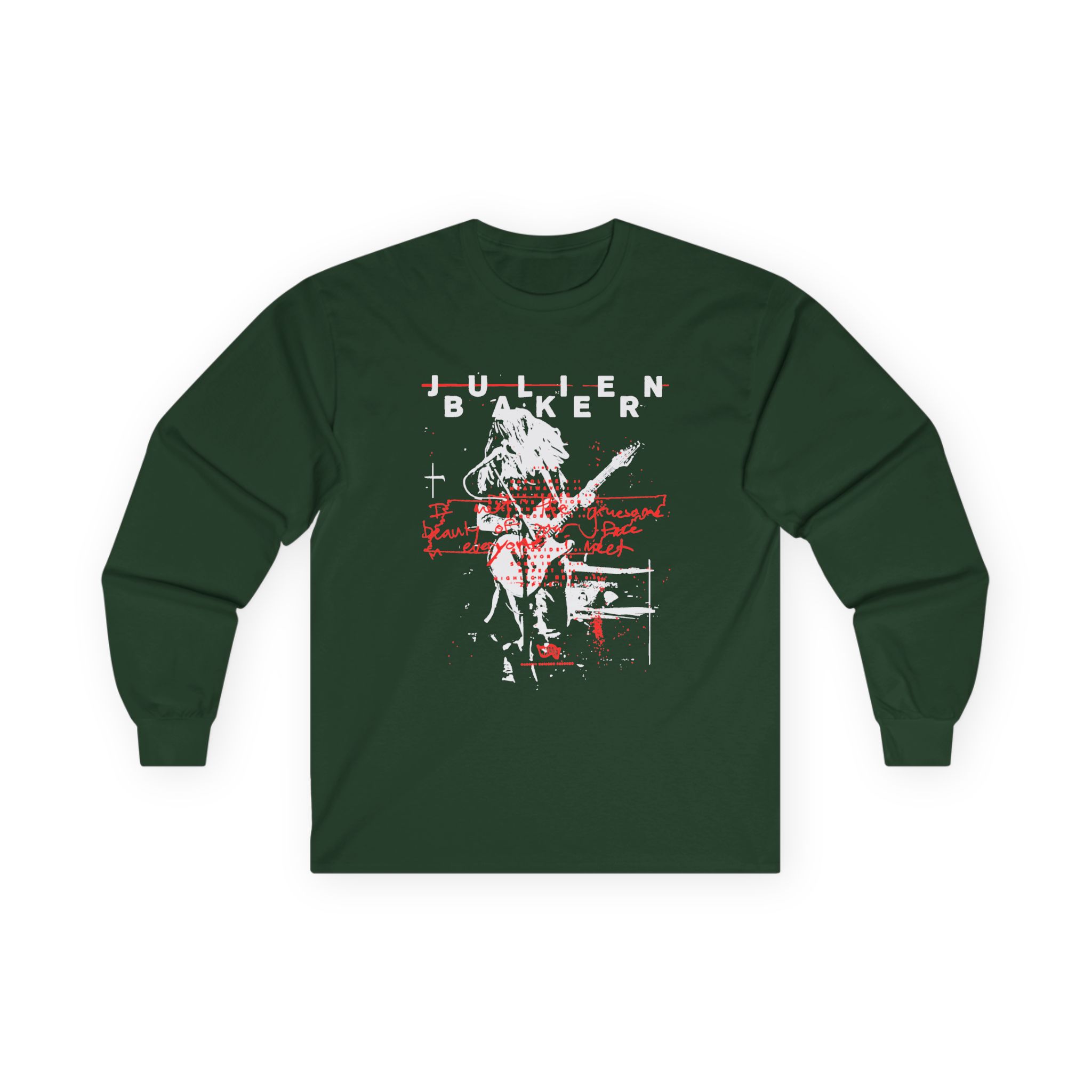Julien Baker Live Flier Unisex Ultra Cotton Long Sleeve Tee - Image 5
