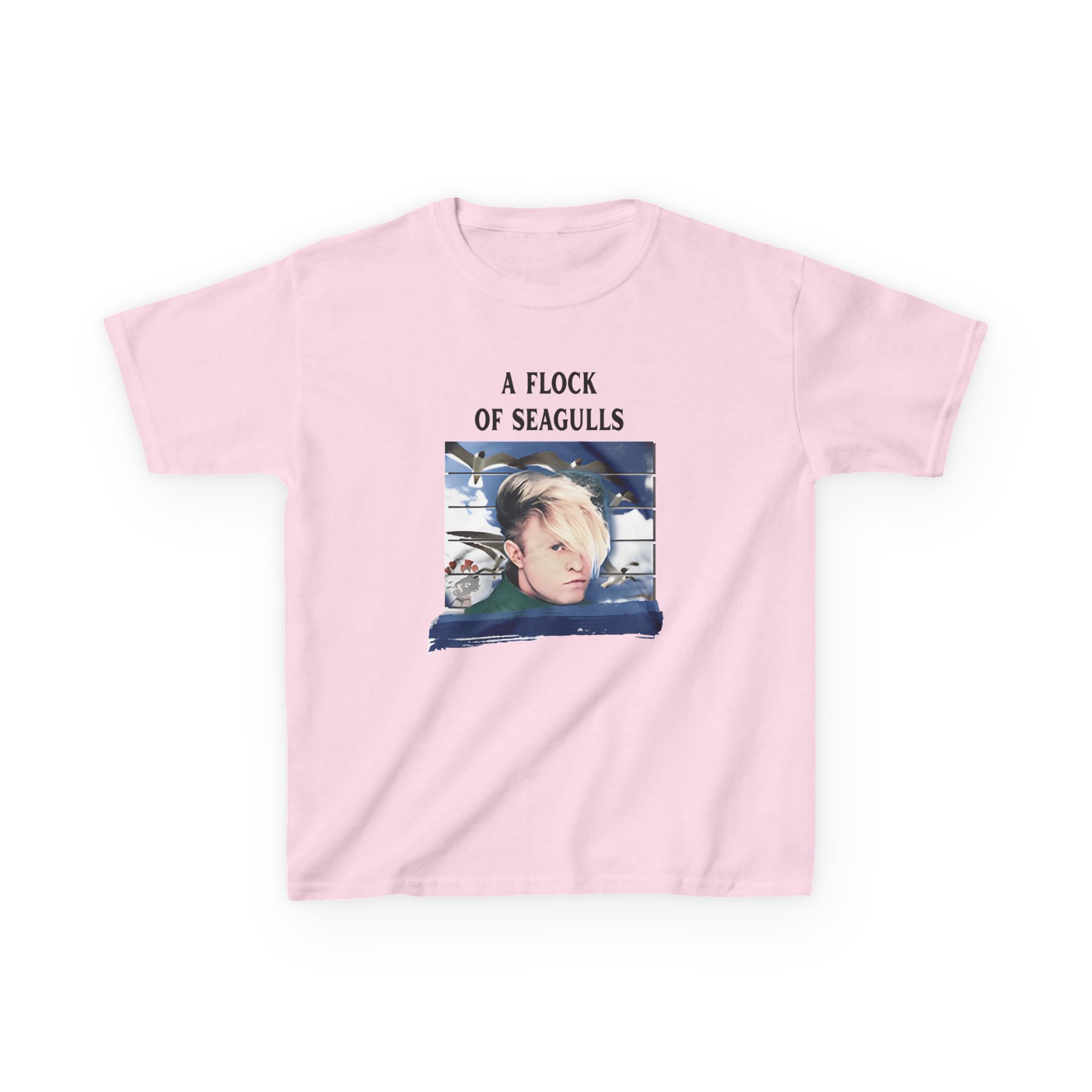 A Flock of Seagulls Birds in Flight Kids Heavy Cotton™ Tee - Image 9