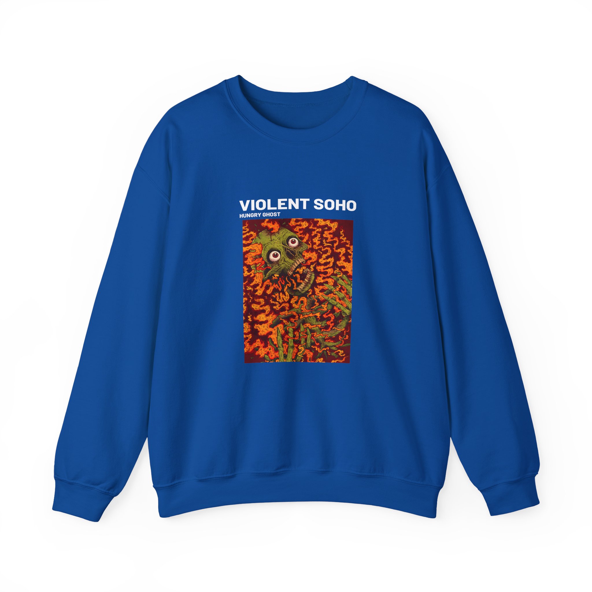 Violent Soho Hungry Ghost Unisex Heavy Blend™ Crewneck Sweatshirt - Image 13