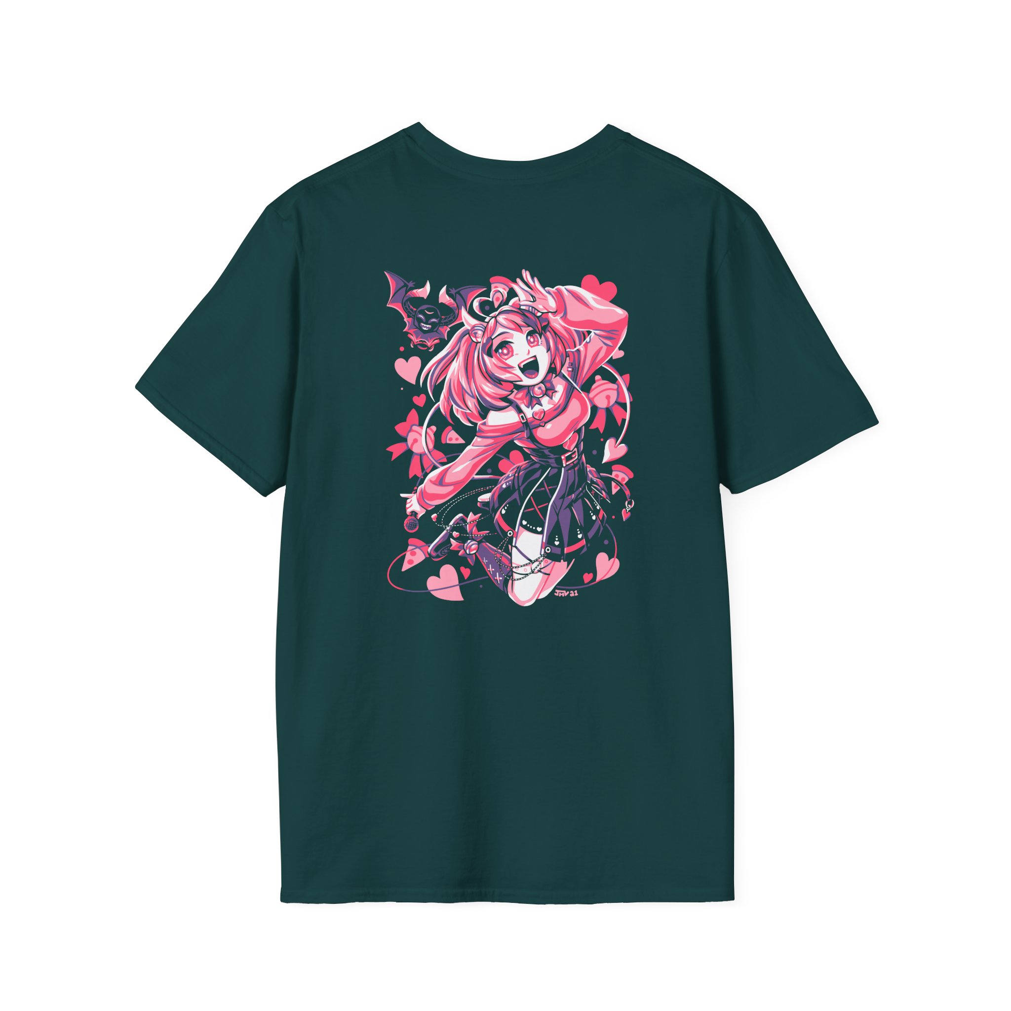 Ironmouse Anime Unisex Softstyle T-shirt - Image 10