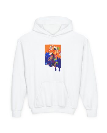 NTD INK YOU UP Youth Heavy Blend Hooded Sweatshirt