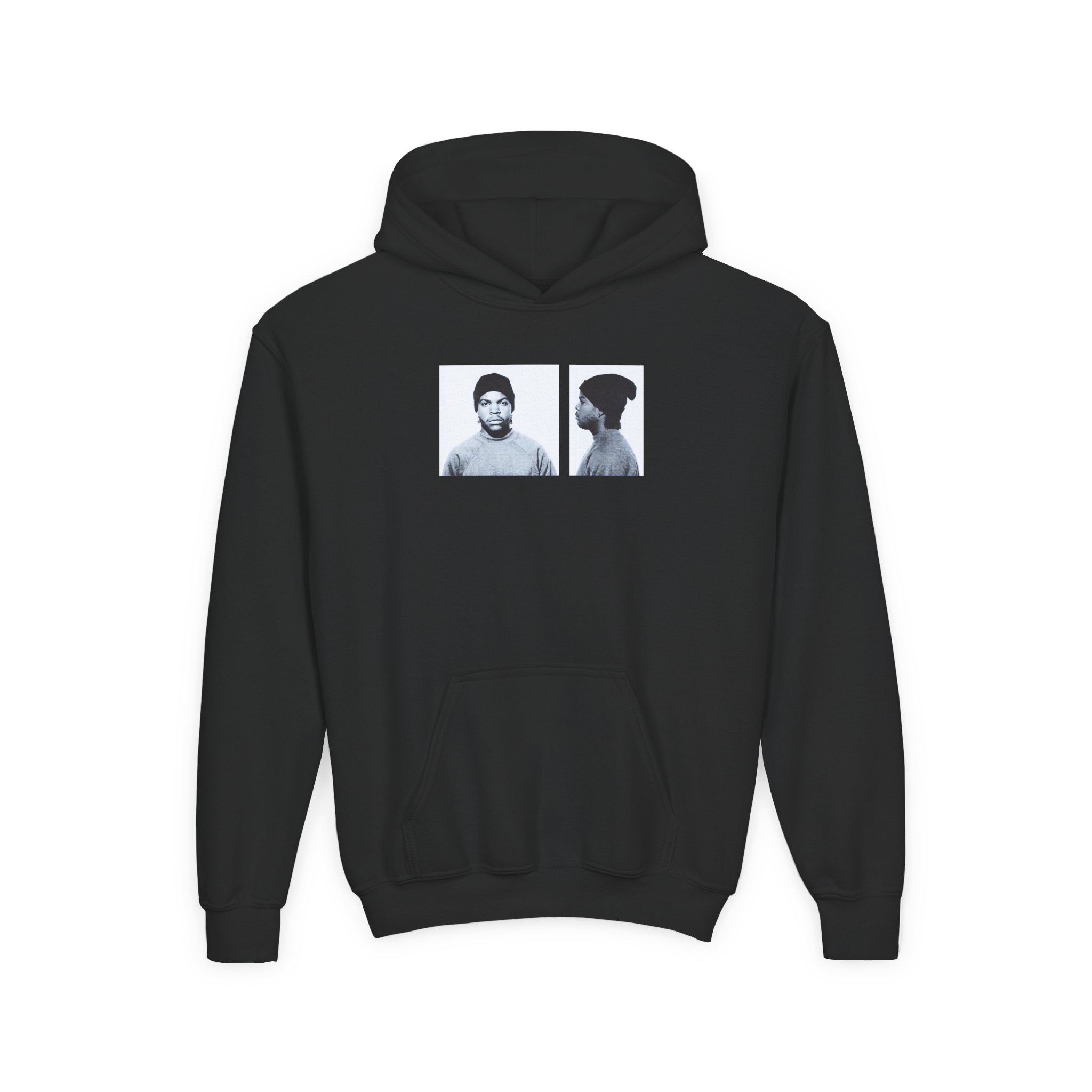 Ice Cube Mug Shot Youth Heavy Blend Hooded Sweatshirt