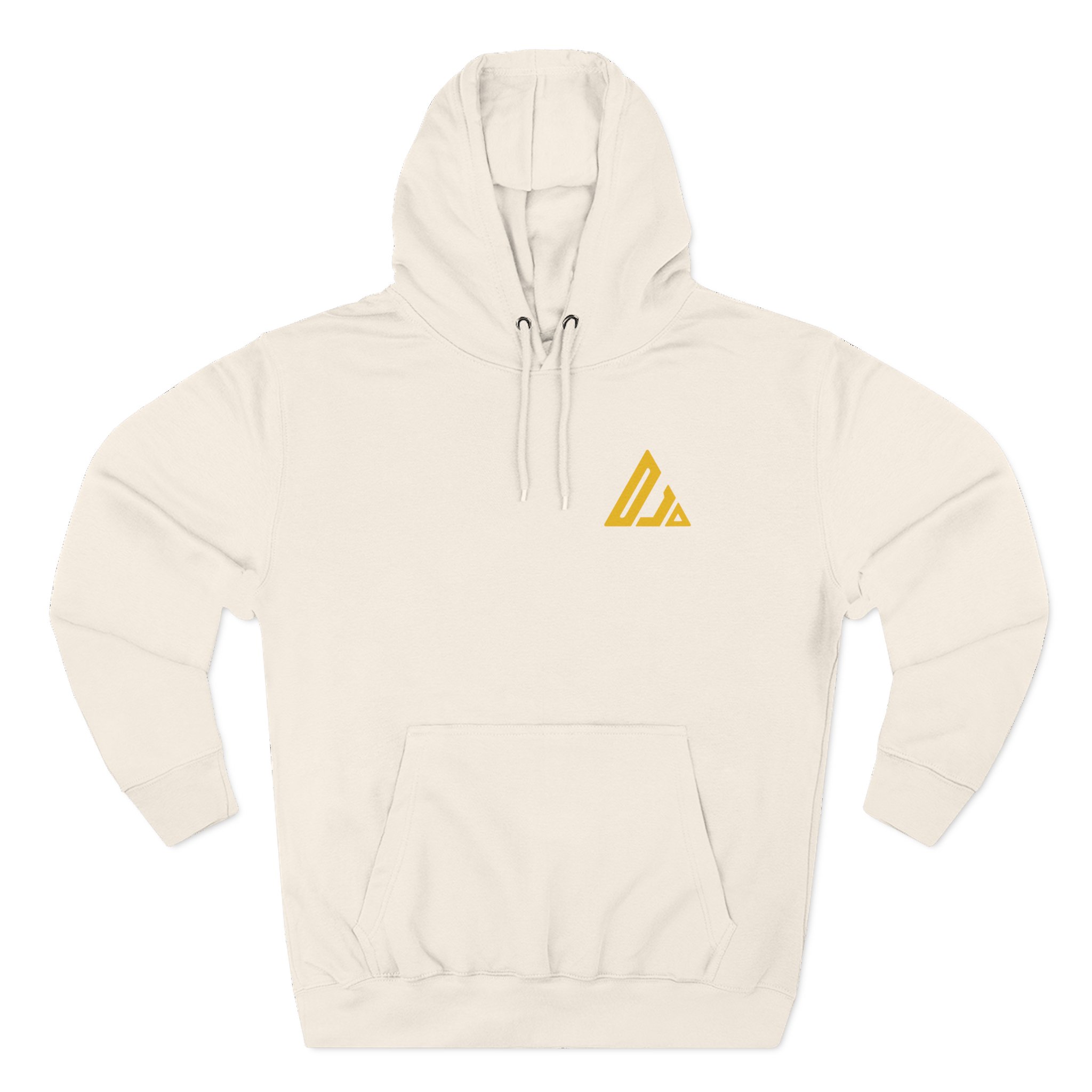 Djo Triangle Logo Three-Panel Fleece Hoodie - Image 3