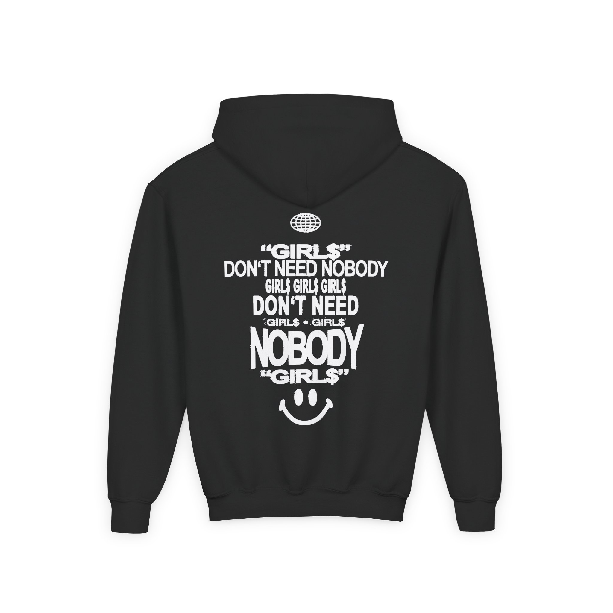 Dom Dolla Girl$ Youth Heavy Blend Hooded Sweatshirt - Image 2