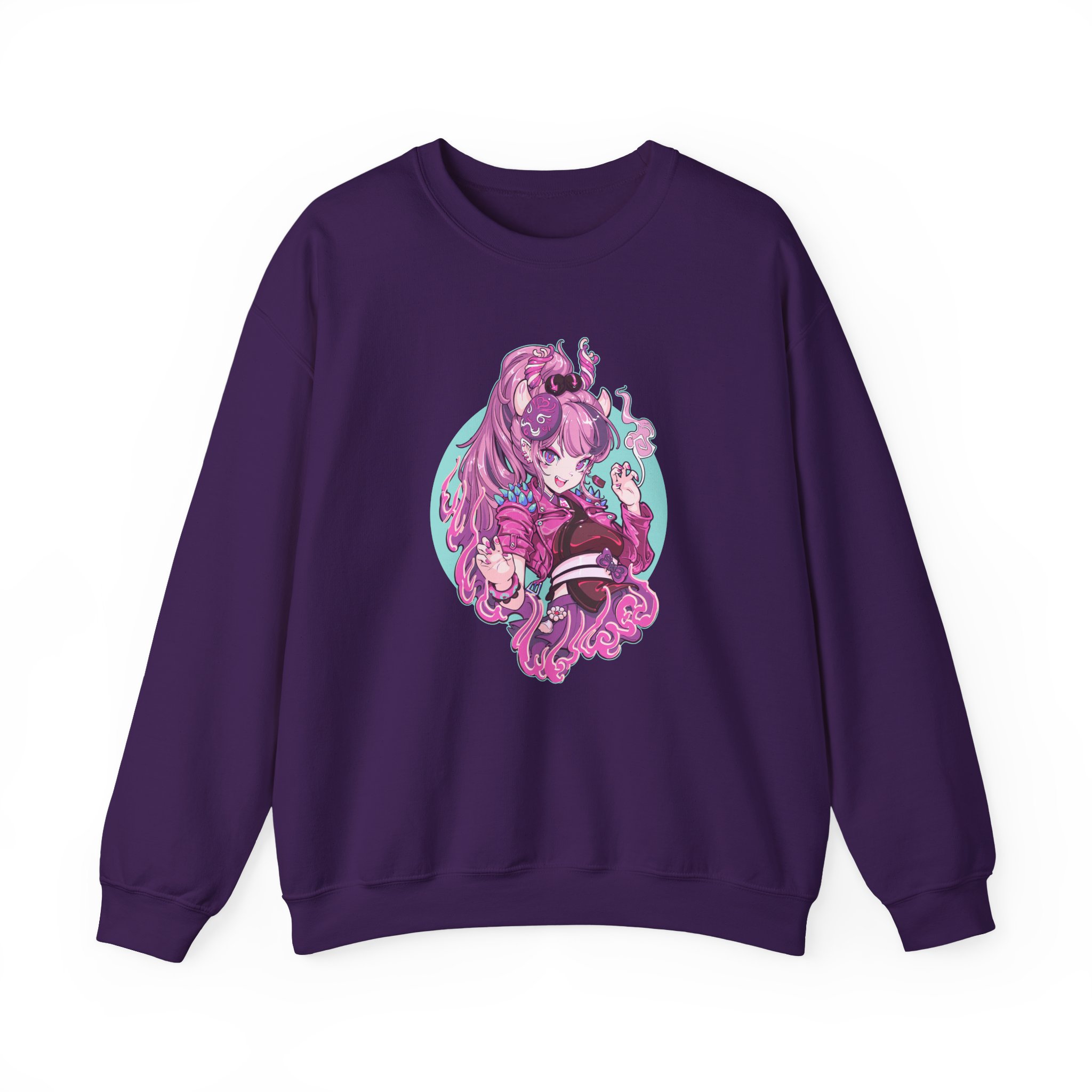 Ironmouse × Invasion Club Unisex Heavy Blend™ Crewneck Sweatshirt - Image 9