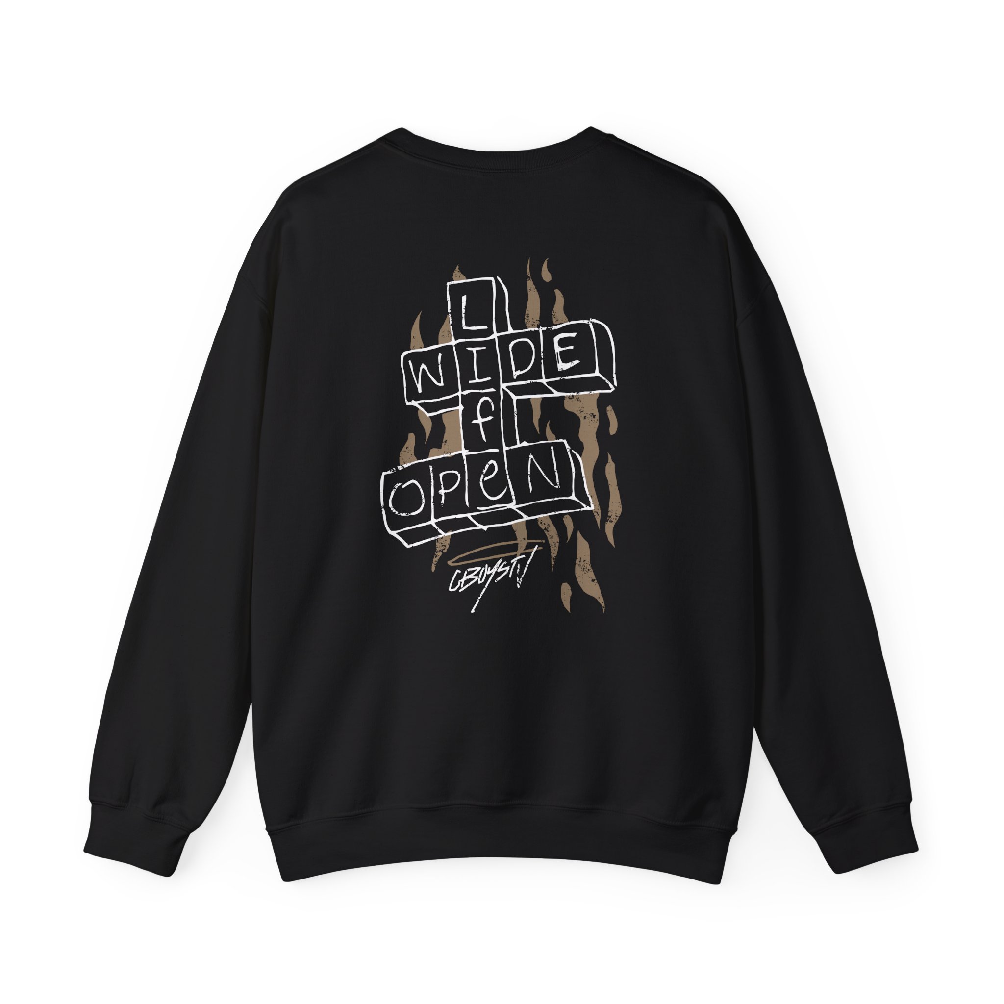Cboystv Crossword Unisex Heavy Blend™ Crewneck Sweatshirt - Image 2
