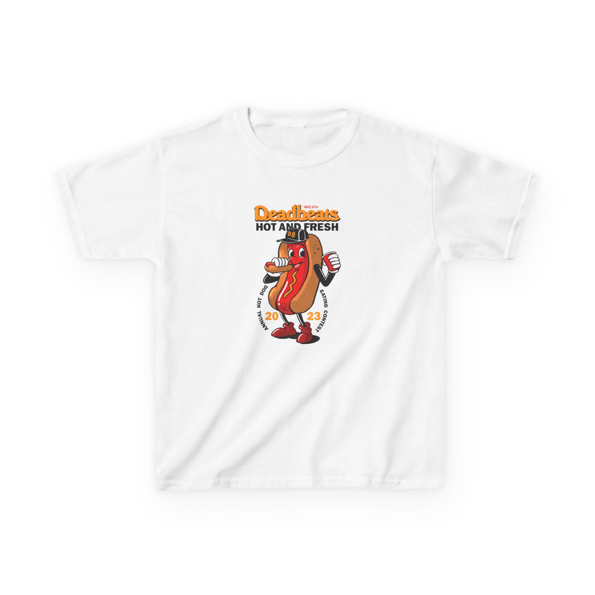 Kids Deadbeats Jamboree Hot Dog Heavy Cotton™ Tee