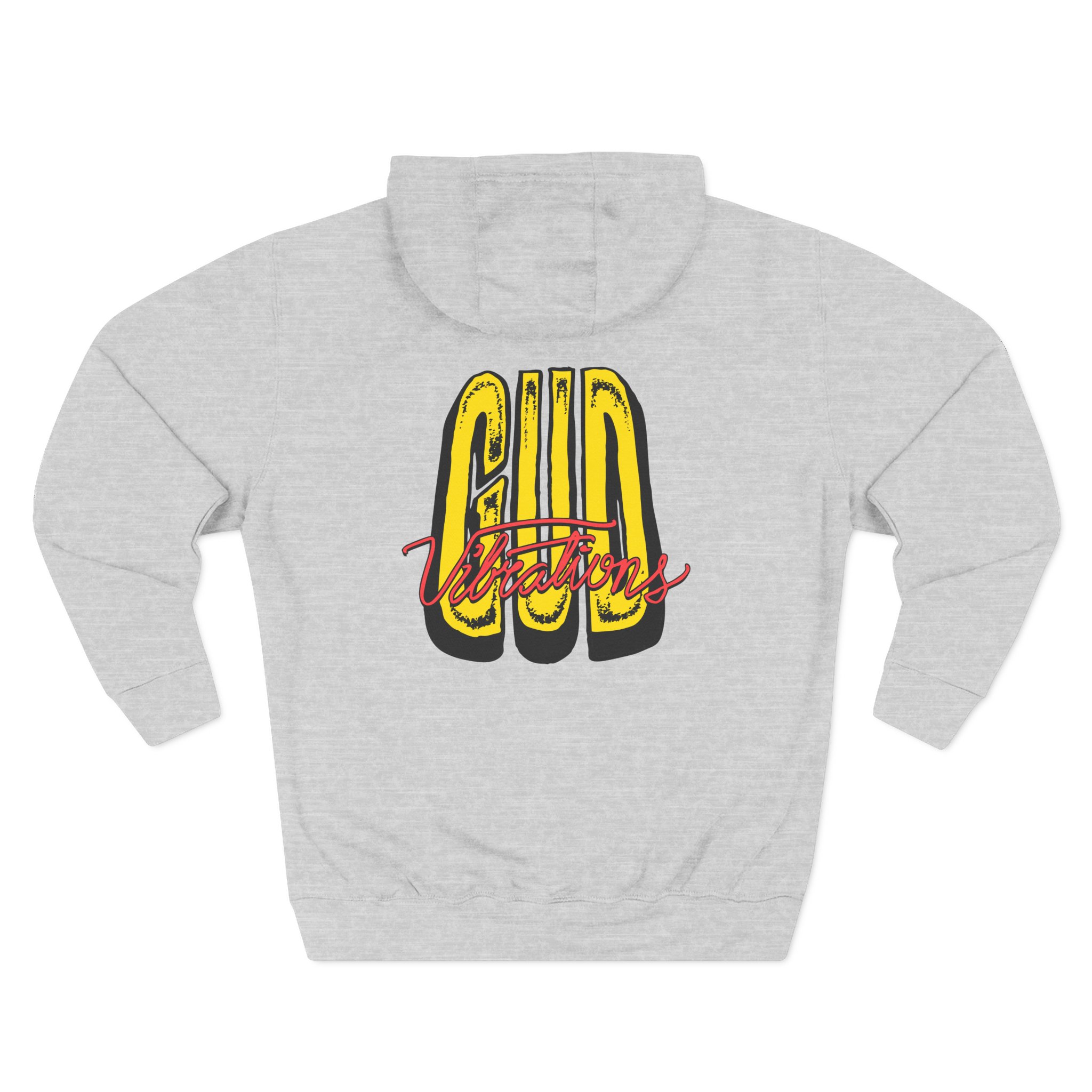 Slander Gud Vibrations Graffiti Three-Panel Fleece Hoodie - Image 4