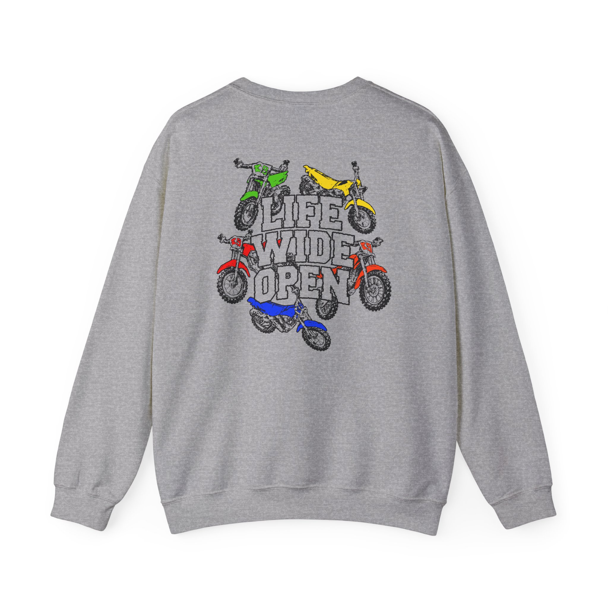 Cboystv LWO Bikes Unisex Heavy Blend™ Crewneck Sweatshirt - Image 10