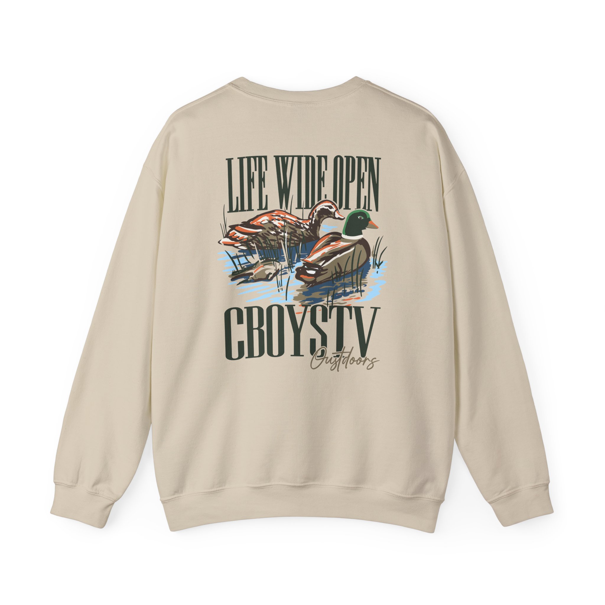 Cboystv Mallard Unisex Heavy Blend™ Crewneck Sweatshirt - Image 8