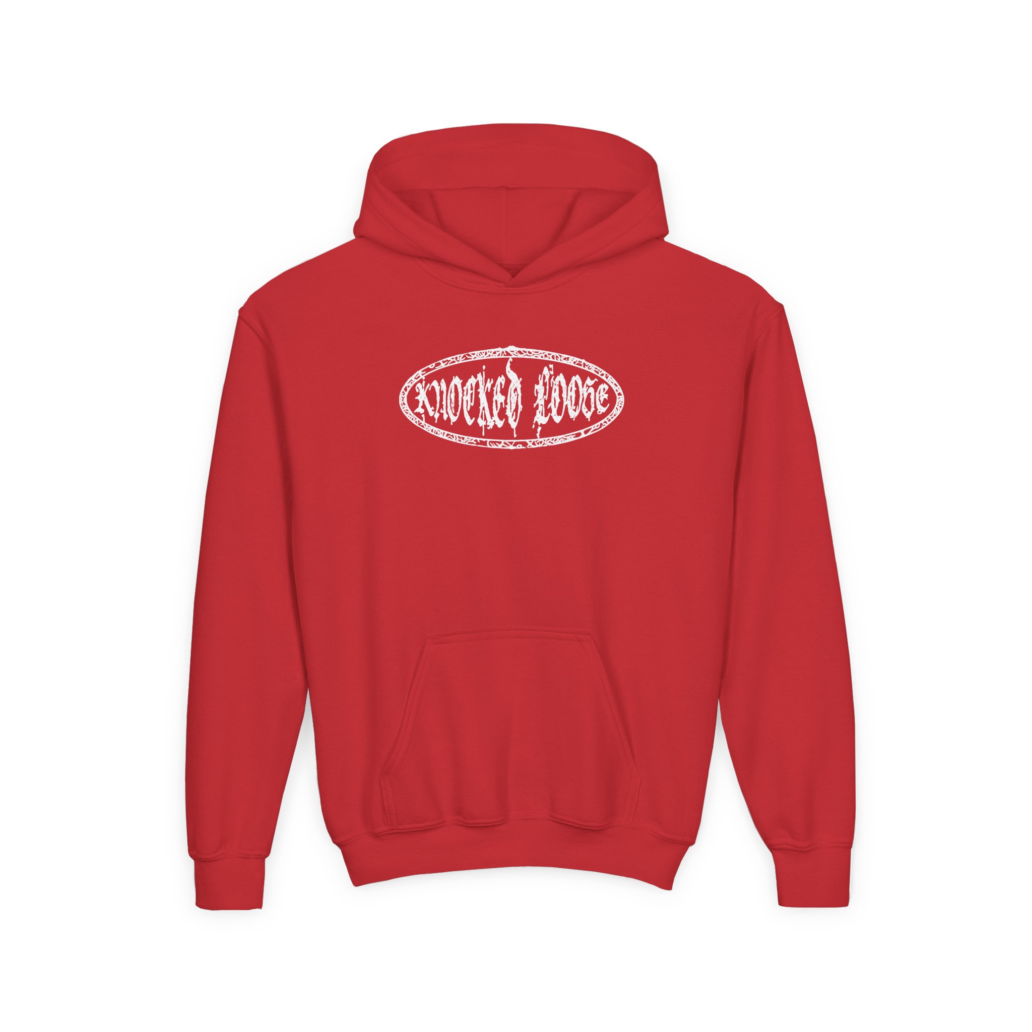 Knocked Loose Don't Reach Youth Heavy Blend Hooded Sweatshirt - Image 15