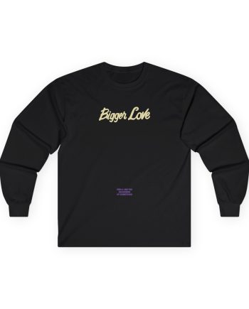 John Legend Bigger Love Unisex Ultra Cotton Long Sleeve Tee