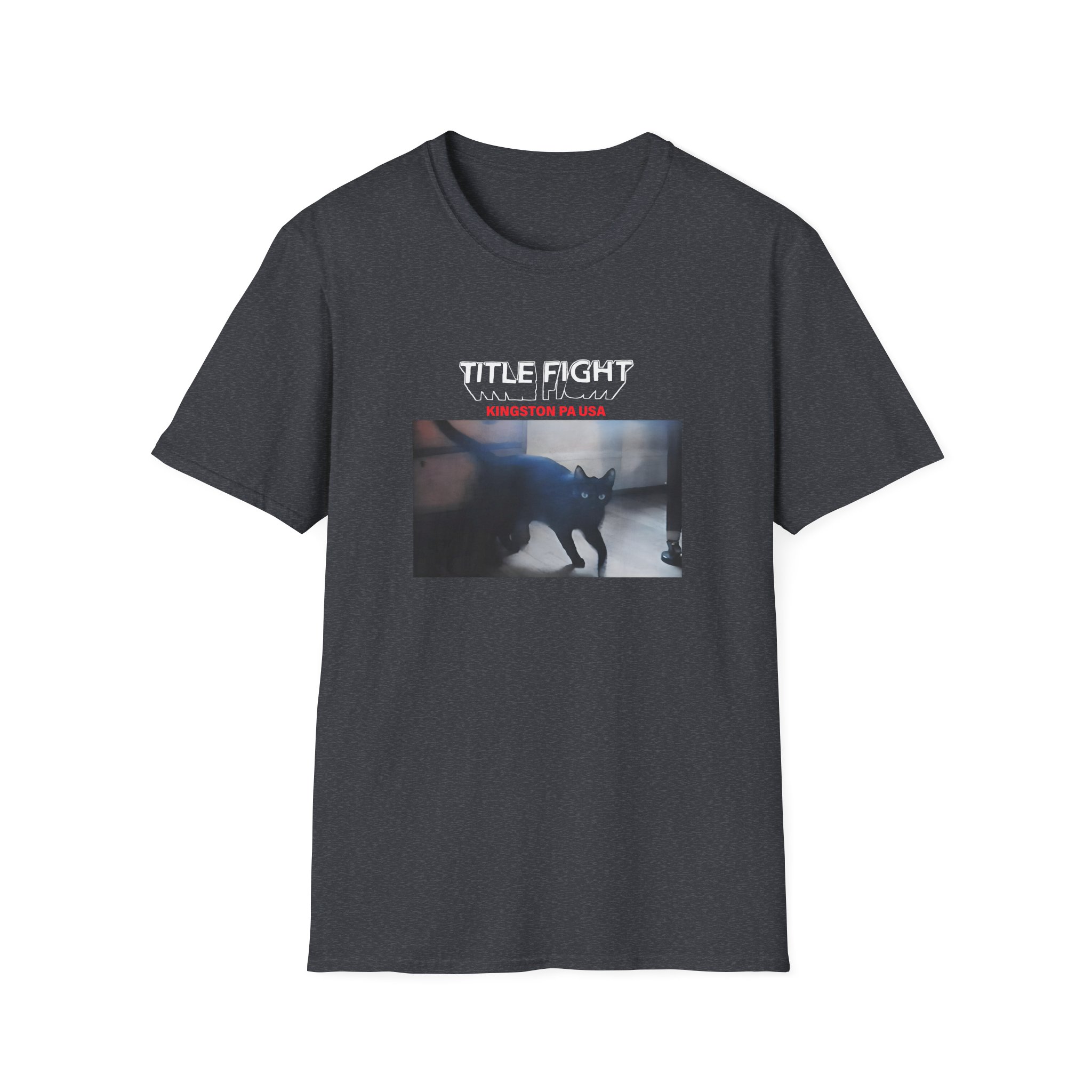 Cold Cuts Title Fight Kingston Cat Unisex Softstyle T-Shirt - Image 15