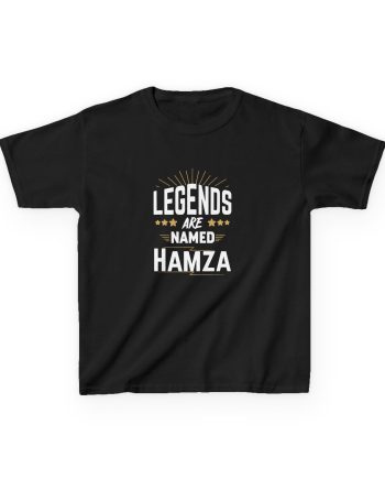 Kids Hamza Legends Are Named Heavy Cotton™ Tee