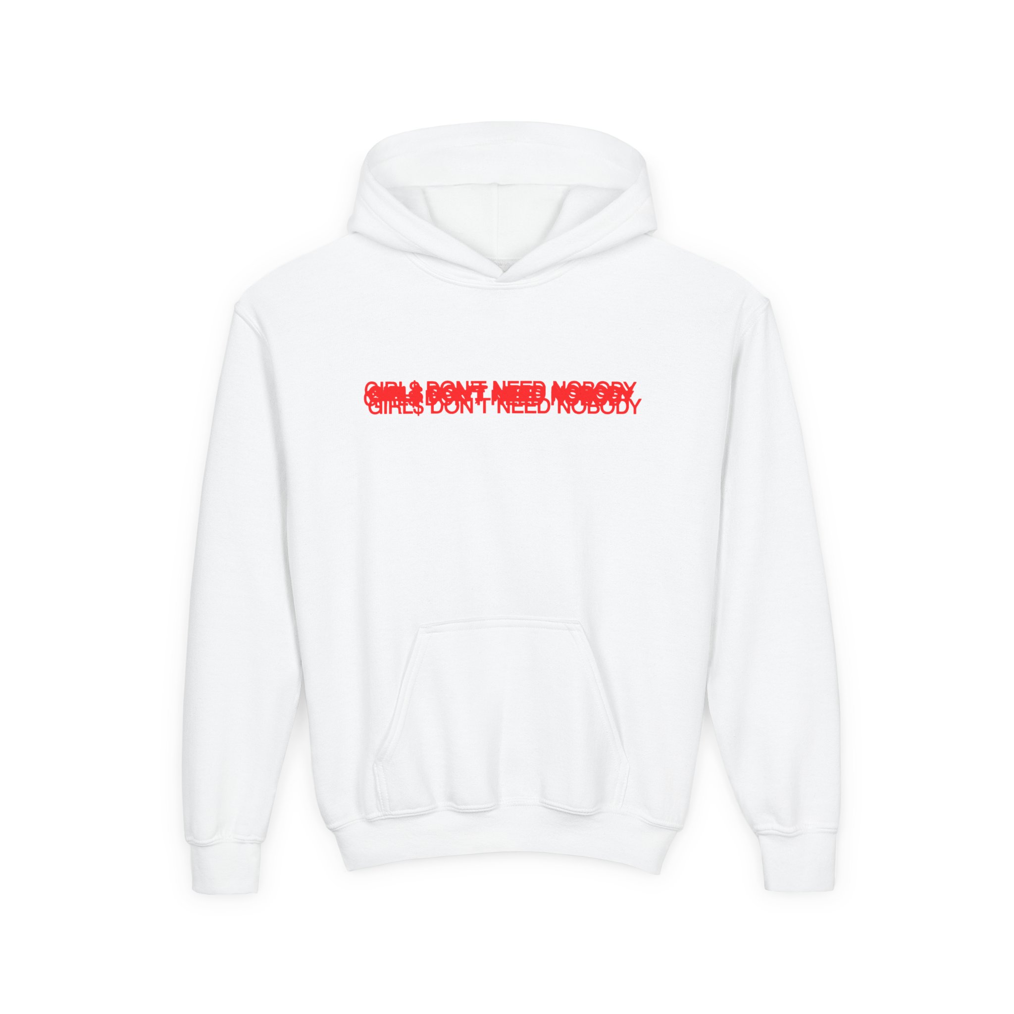 Dom Dolla Don't Need Nobody Repeat Youth Heavy Blend Hooded Sweatshirt - Image 3