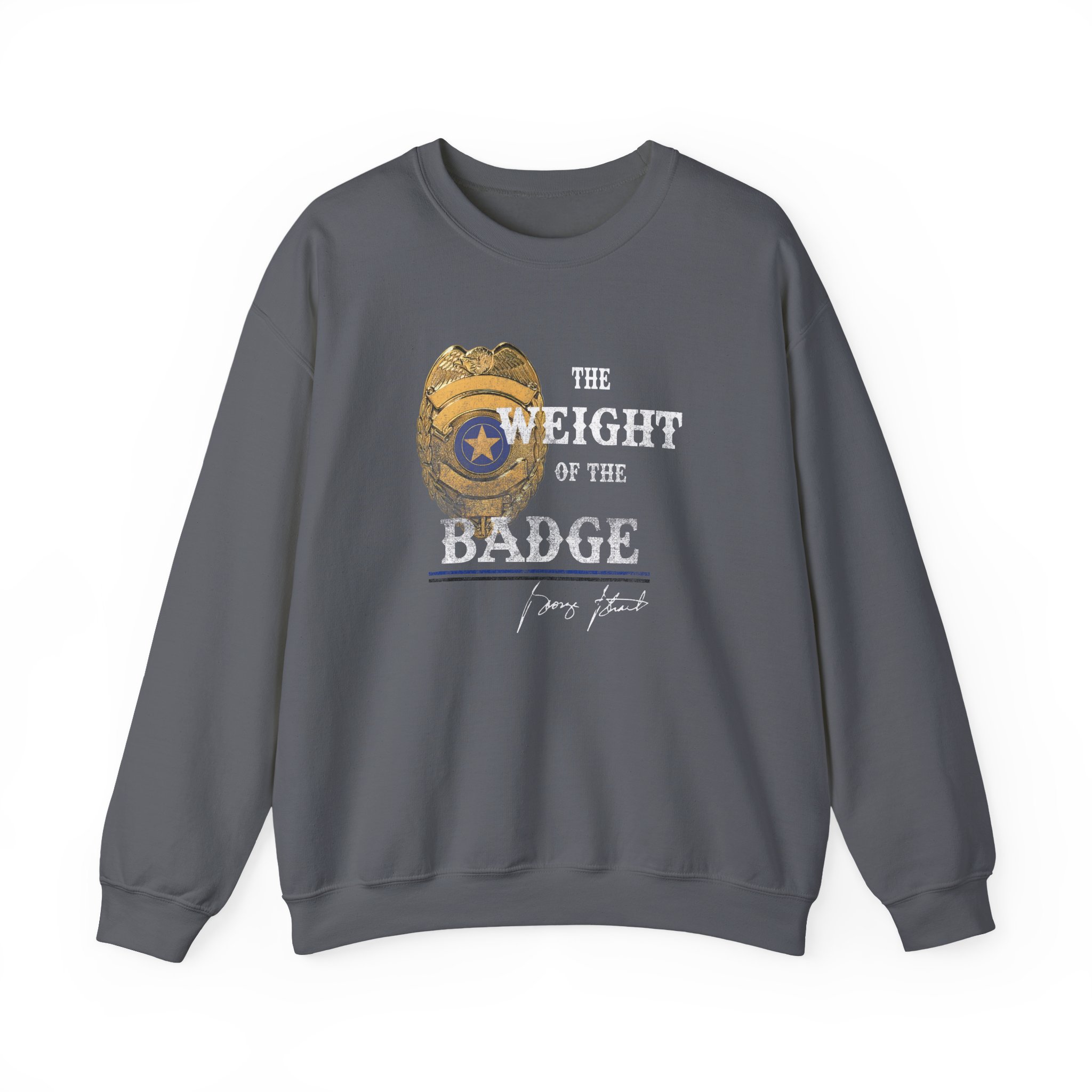 George Strait Gold Badge Unisex Heavy Blend™ Crewneck Sweatshirt