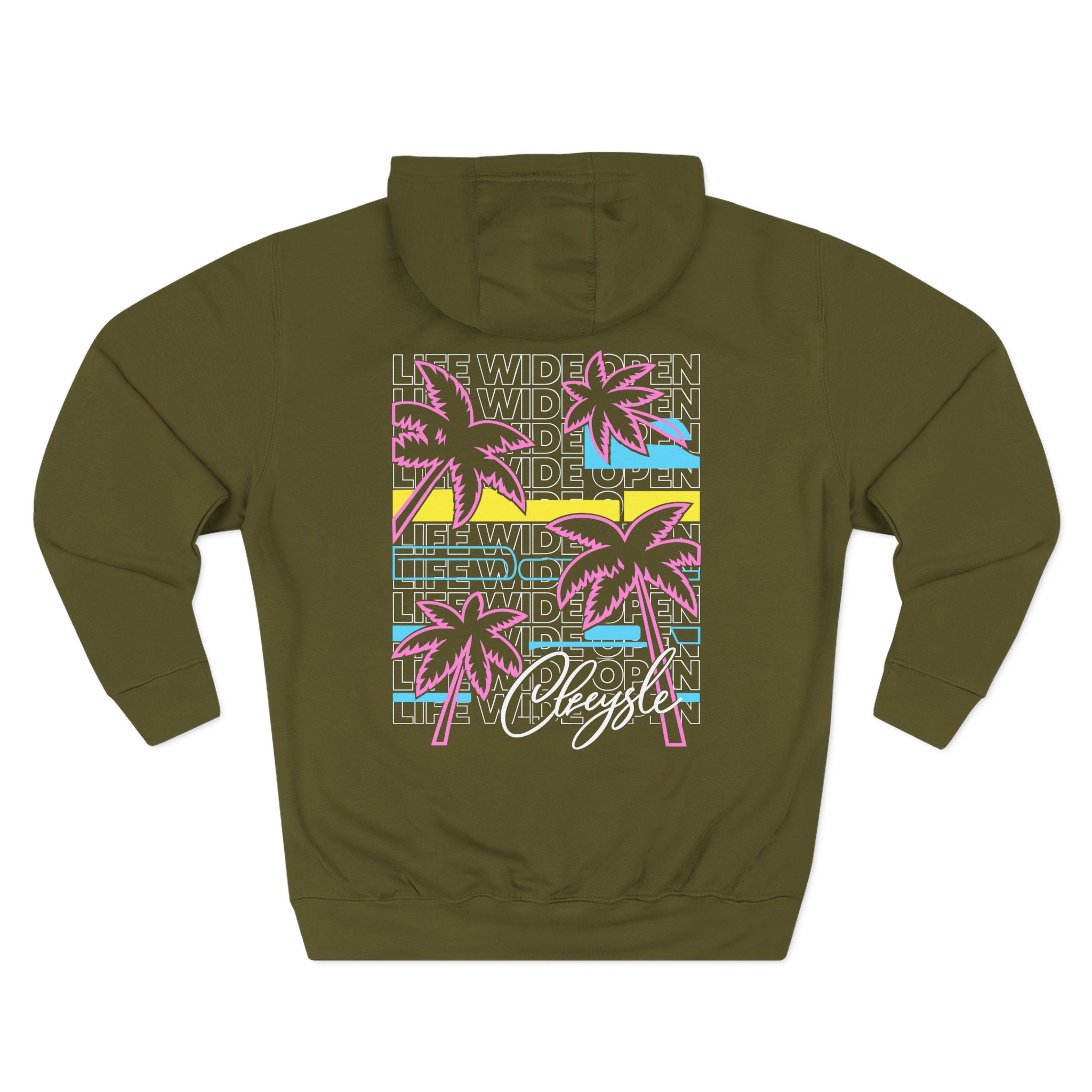 Cboystv LWO Palms Three-Panel Fleece Hoodie - Image 6