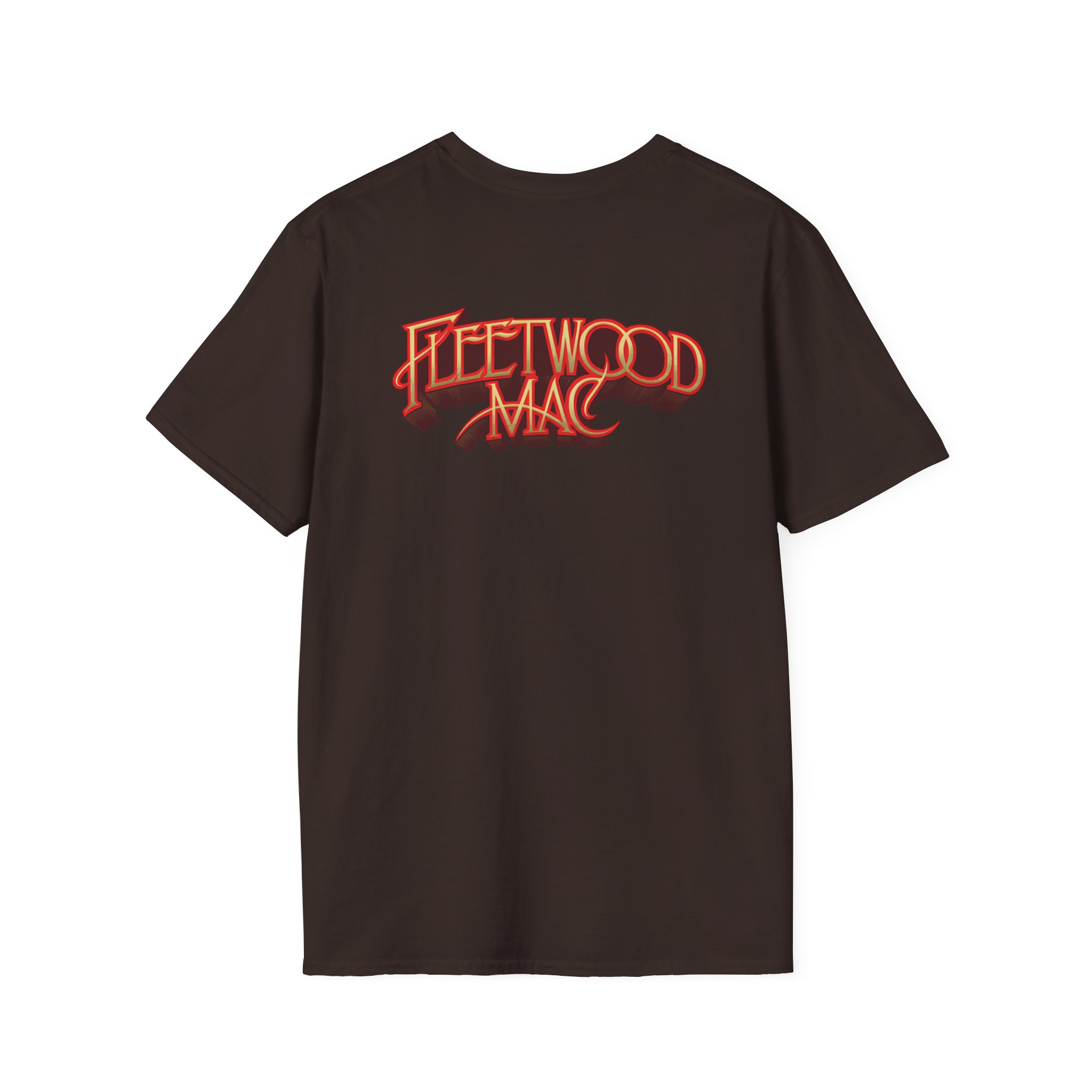 Fleetwood Mac Penguin Unisex Softstyle T-Shirt - Image 4