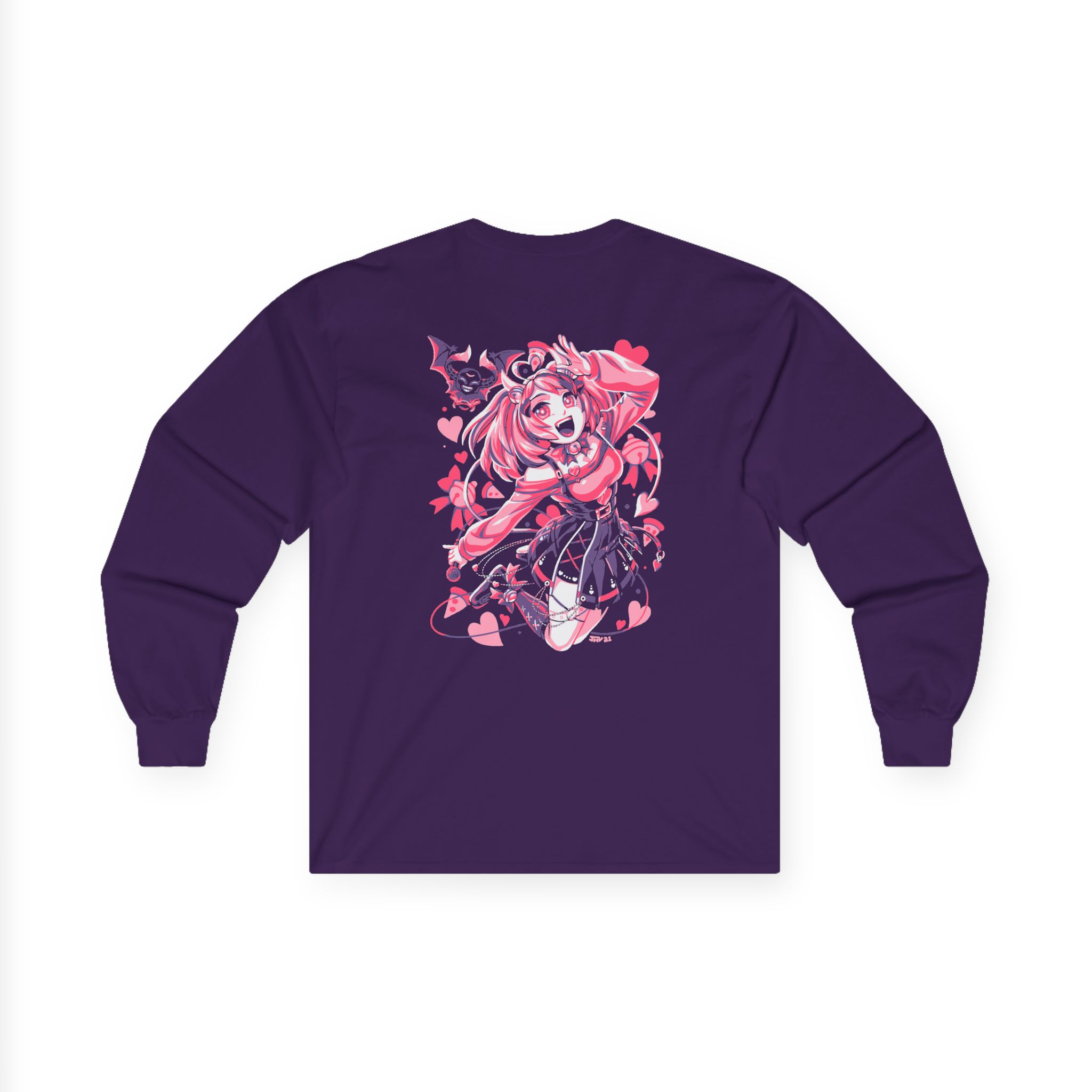 Ironmouse Anime Unisex Ultra Cotton Long Sleeve Tee - Image 8