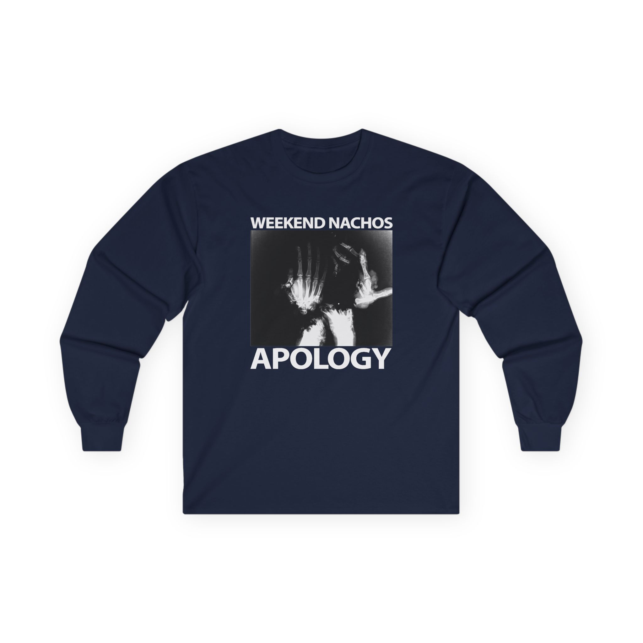 Weekend Nachos Apology Unisex Ultra Cotton Long Sleeve Tee - Image 11