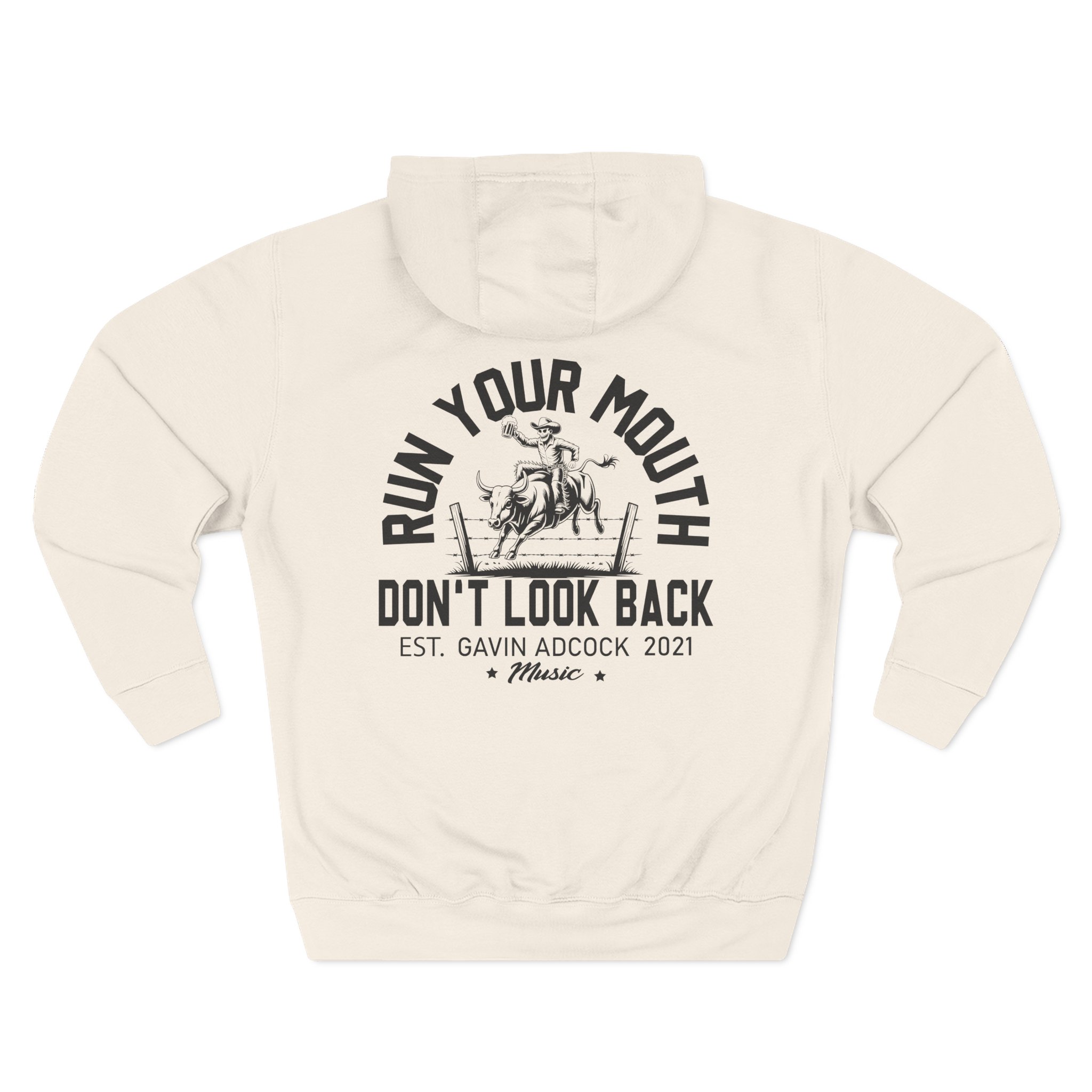 Gavin Adcock Run Your Mouth Three-Panel Fleece Hoodie - Image 6