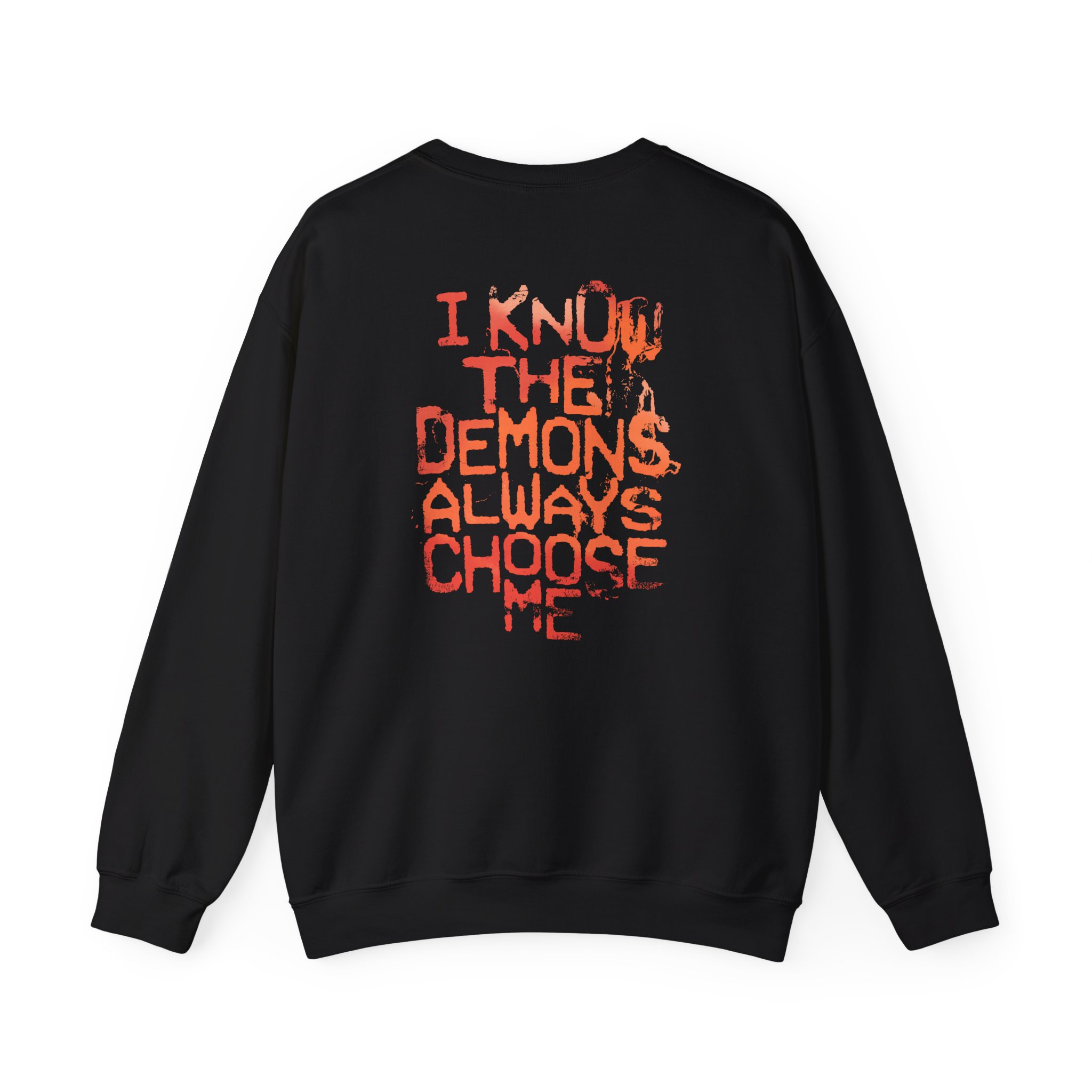 Poppy Demons Unisex Heavy Blend™ Crewneck Sweatshirt - Image 2