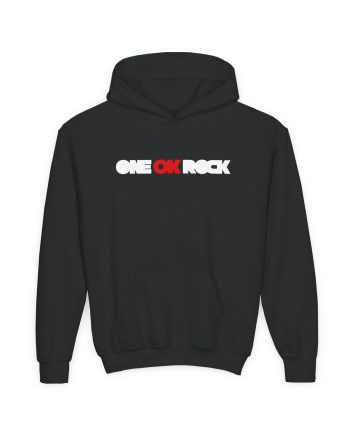 One Ok Rock Sun Logo Youth “Crack Rock” Graphic Hoodie