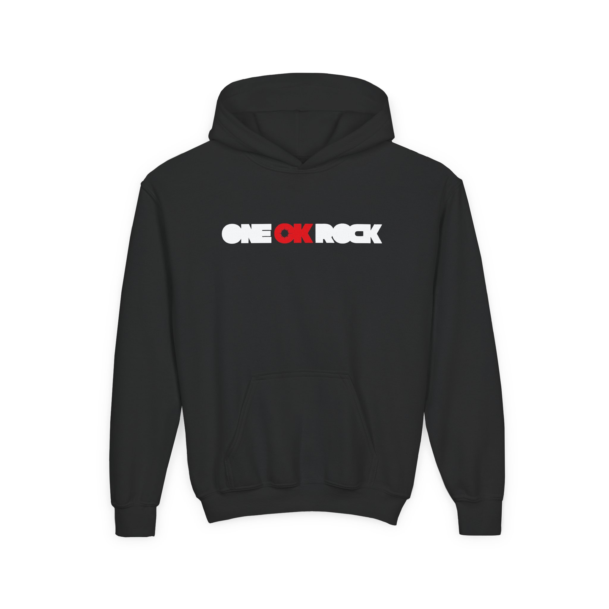 One Ok Rock Sun Logo Youth “Crack Rock” Graphic Hoodie