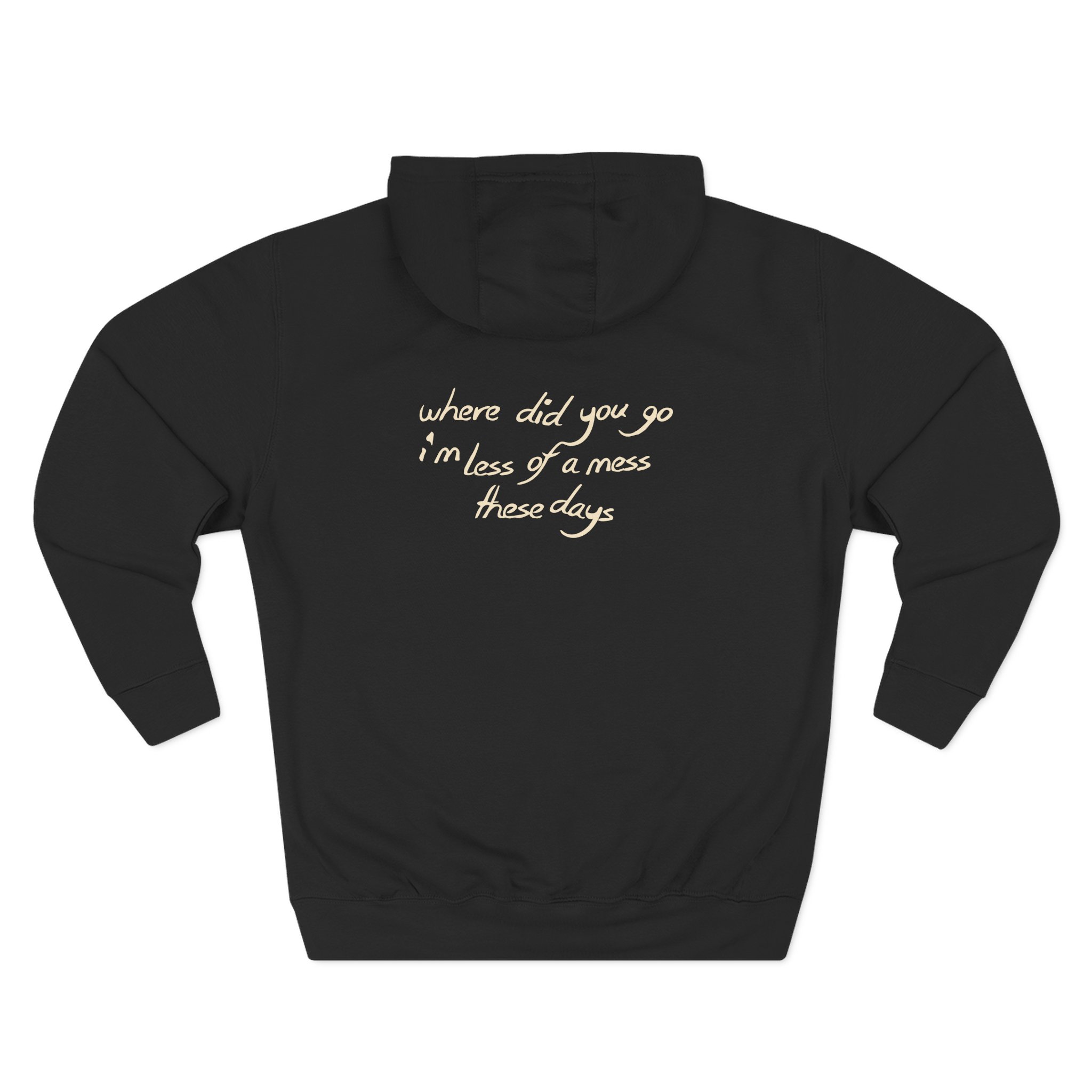 Blue October Where Did You Go Three-Panel Fleece Hoodie - Image 2