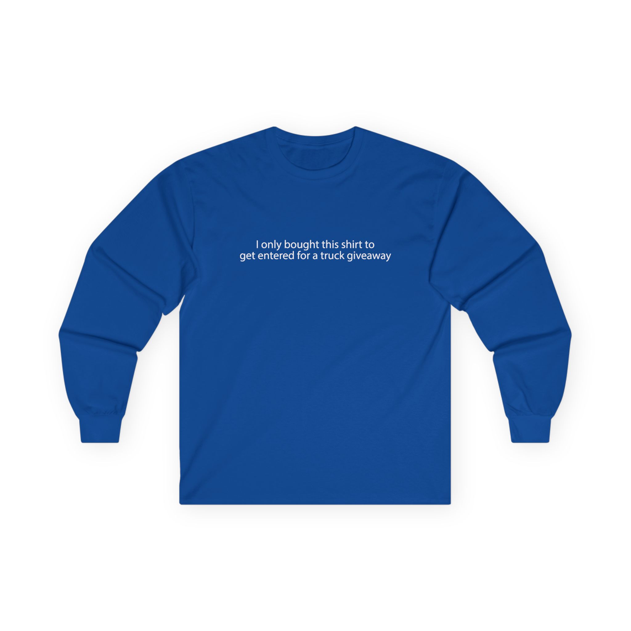 Cboystv Truck Giveaway Unisex Ultra Cotton Long Sleeve Tee - Image 11