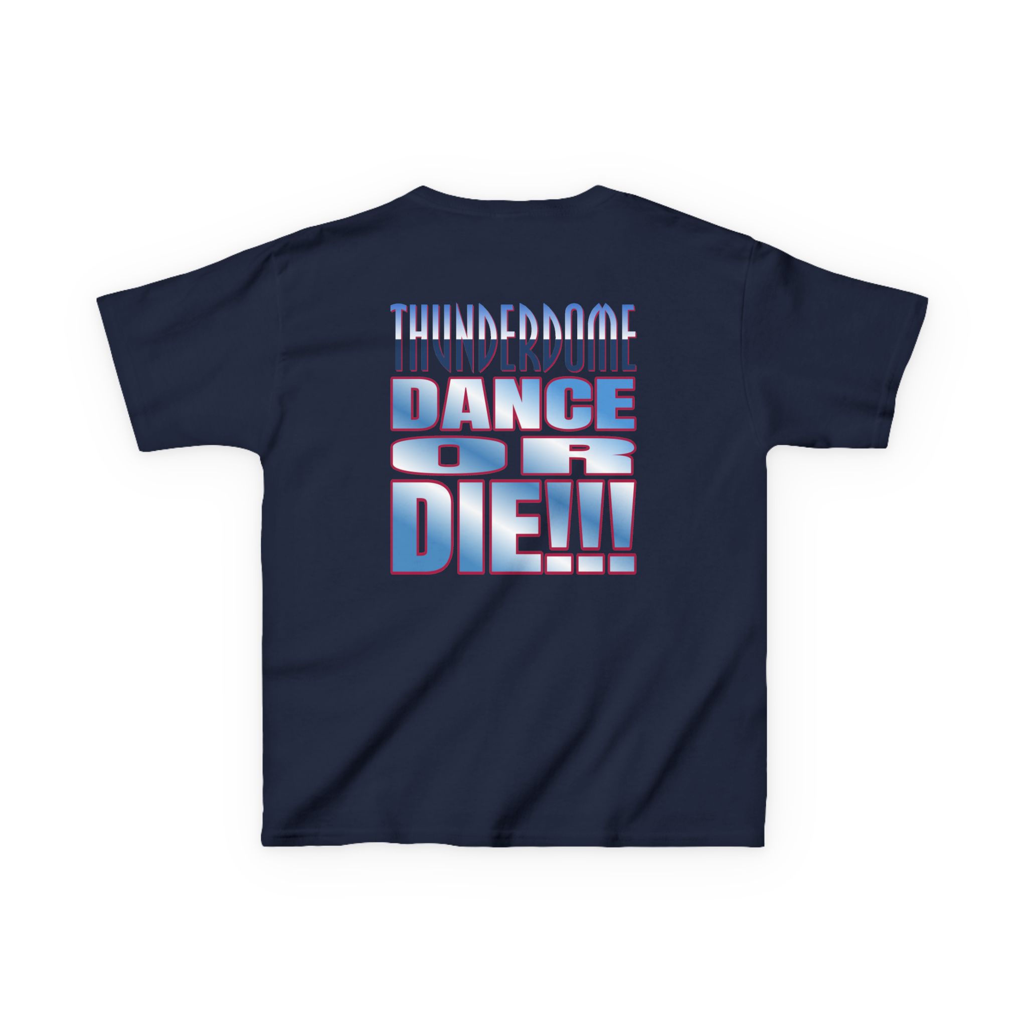 Thunderdome Dance Or Die Kids Heavy Cotton™ Tee - Image 4