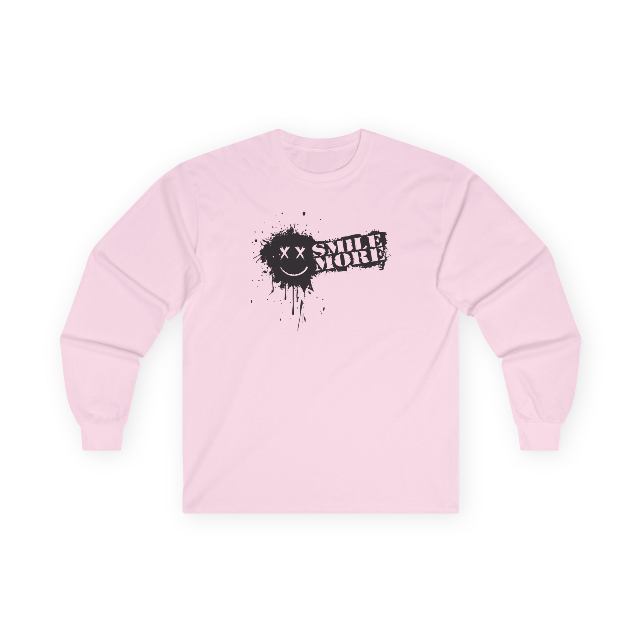 Roman Atwood Smile More Splatter Unisex Ultra Cotton Long Sleeve Tee - Image 11