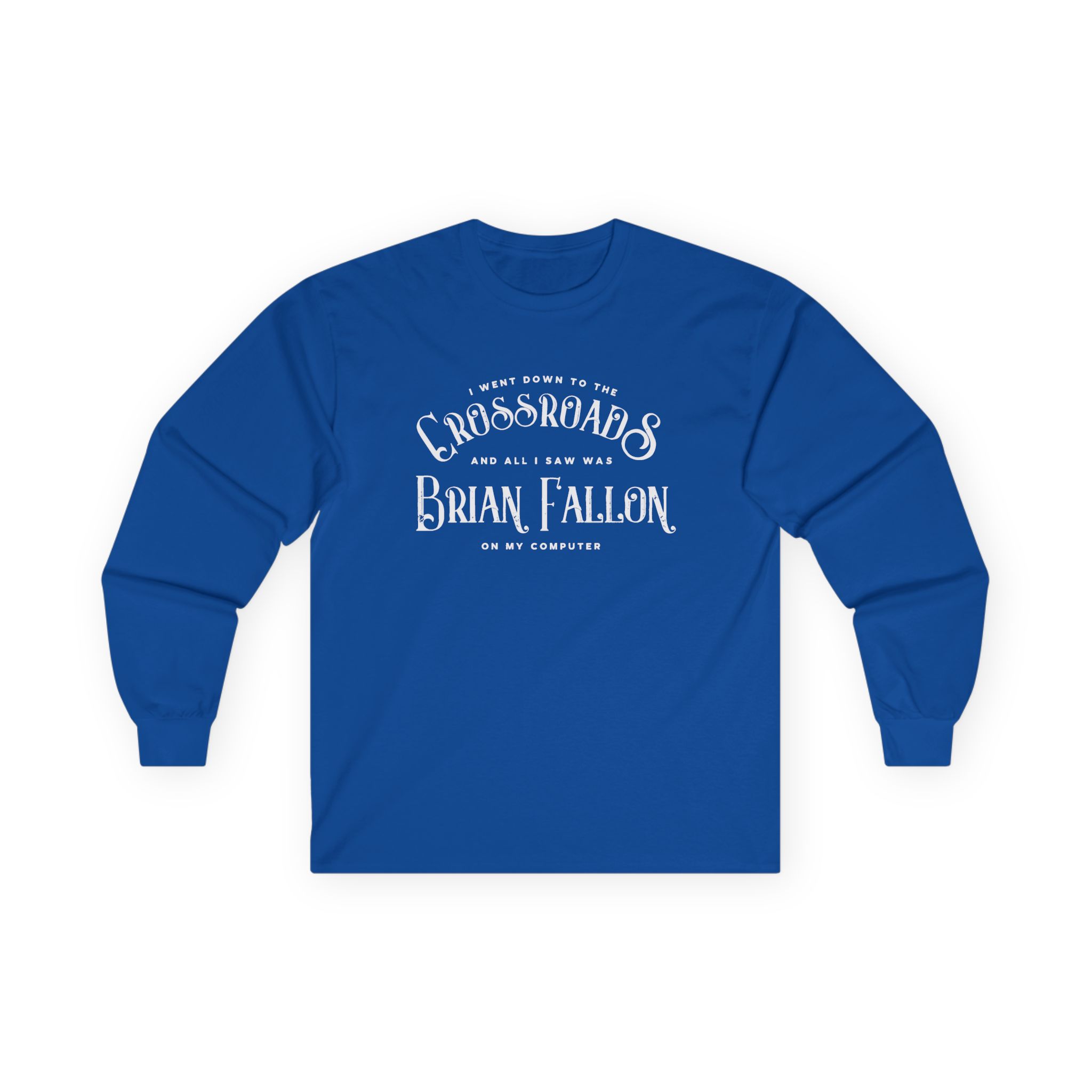 Brian Fallon Crossroads Unisex Ultra Cotton Long Sleeve Tee - Image 11