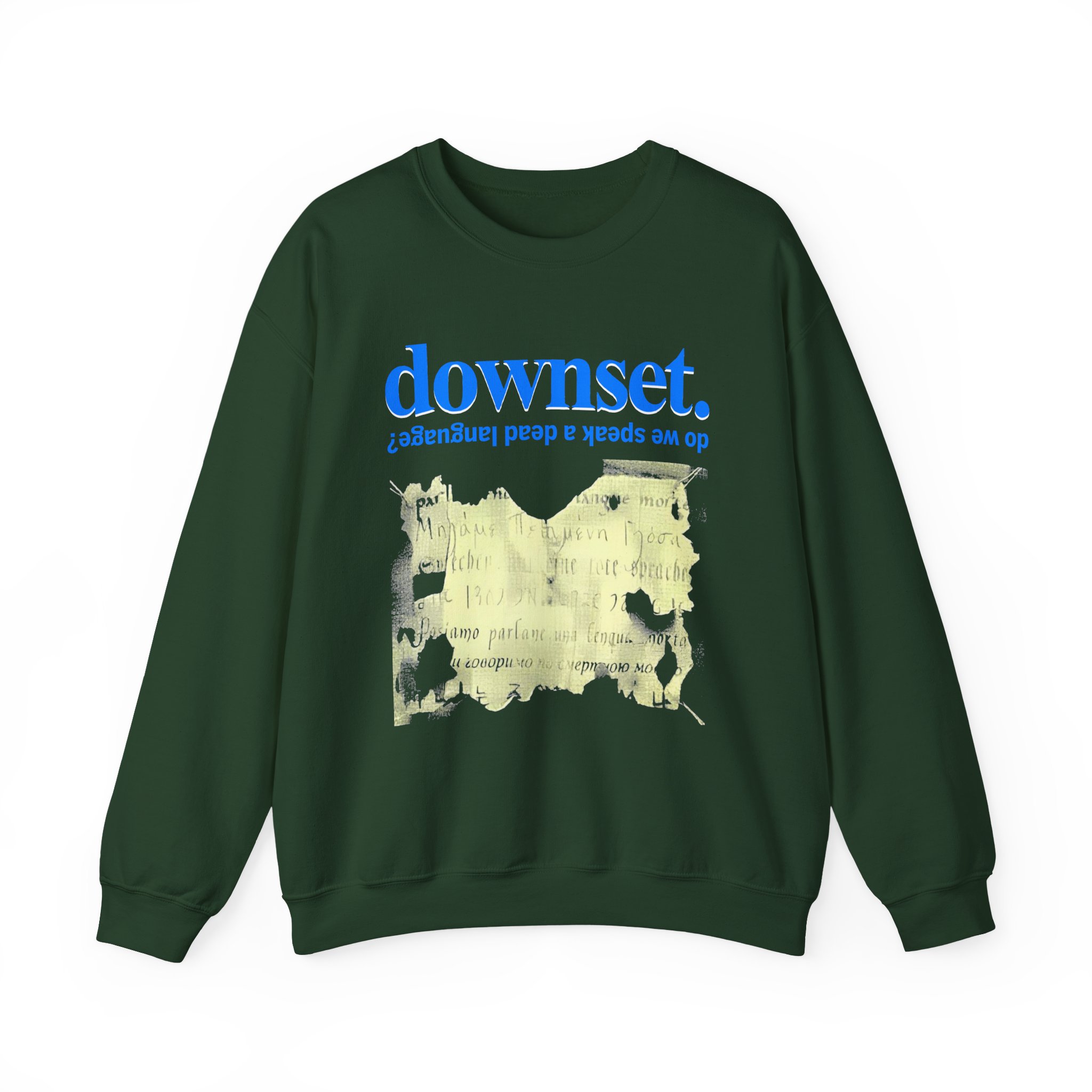 Downset Do We Speak A Dead Language Unisex Heavy Blend™ Crewneck Sweatshirt - Image 5