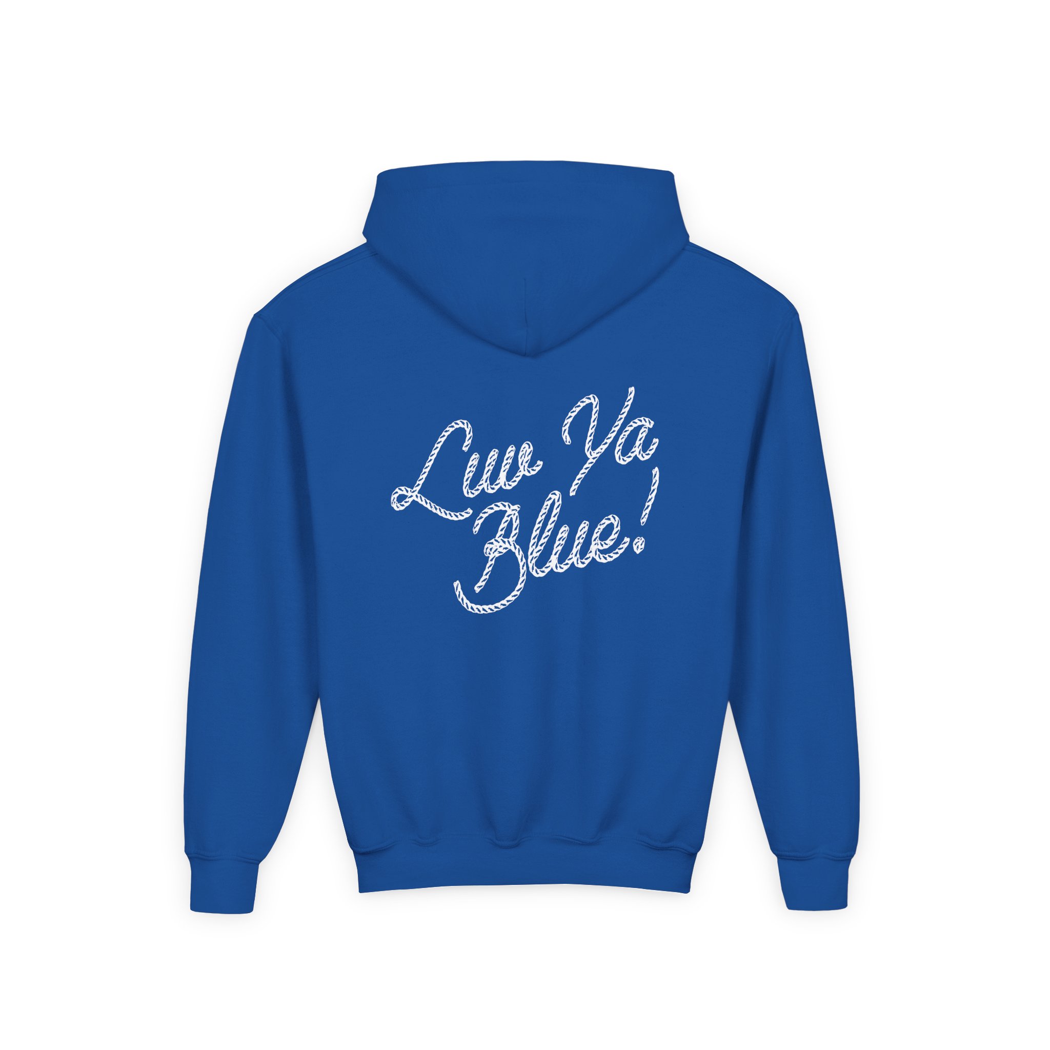 Megan Moroney Titans Varsity Youth Heavy Blend Hooded Sweatshirt - Image 10