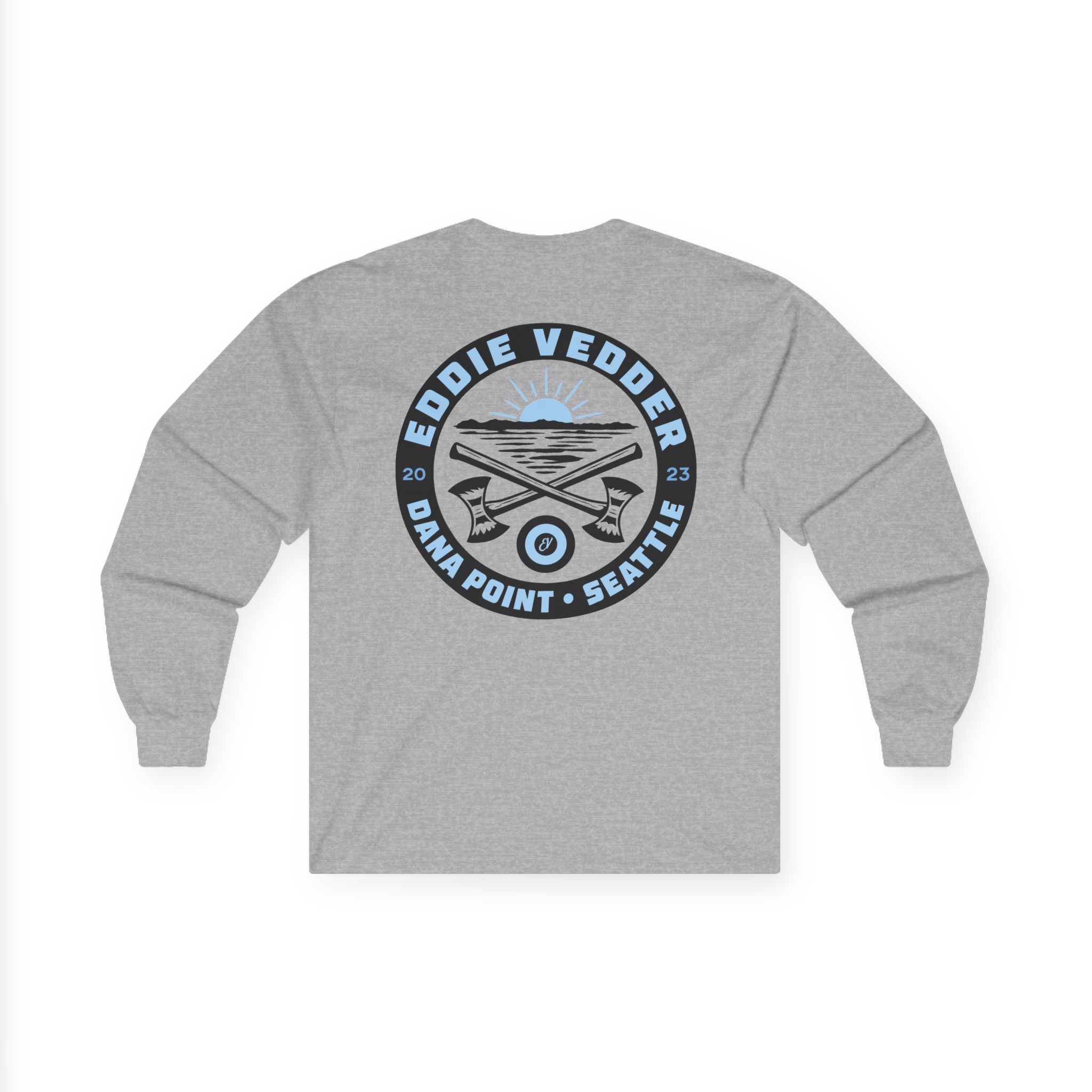 Eddie Vedder Coastal Unisex Ultra Cotton Long Sleeve Tee - Image 2