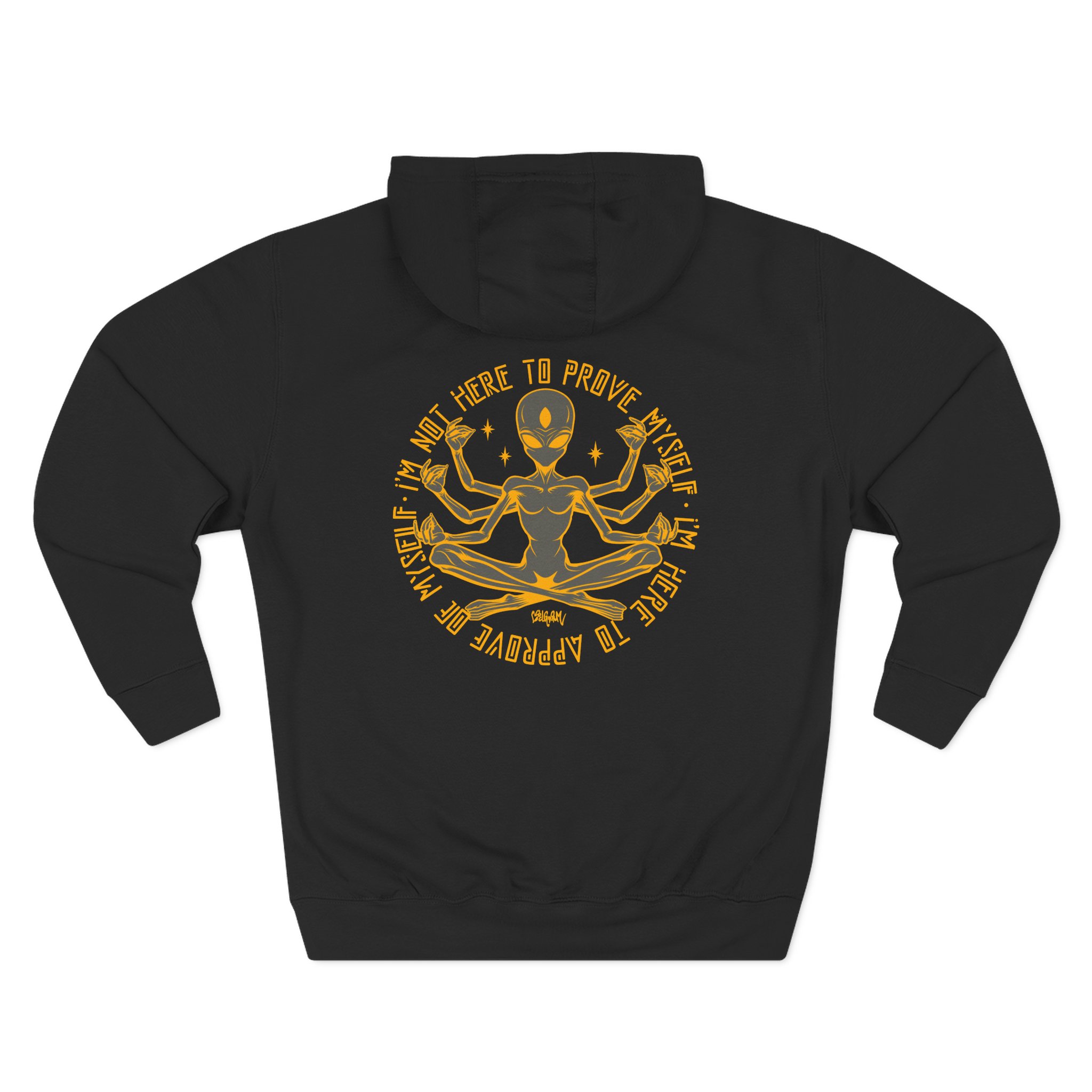Lsdream Cosmic Upgrade Three-Panel Fleece Hoodie - Image 6