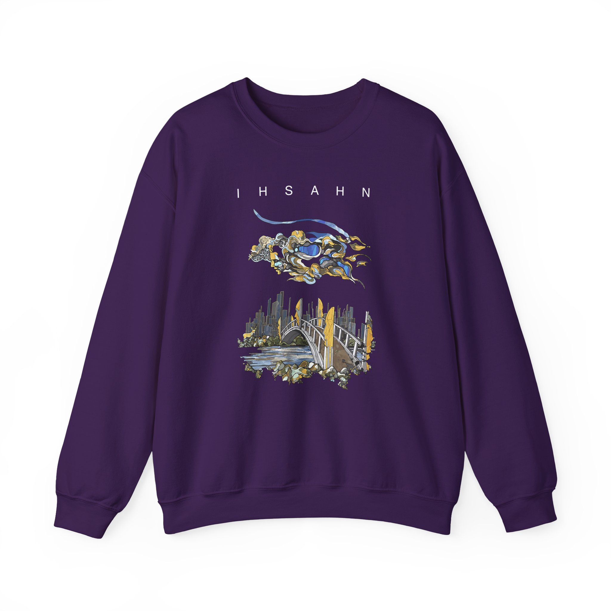 Ihsahn The Distance Between Us Unisex Heavy Blend™ Crewneck Sweatshirt - Image 9