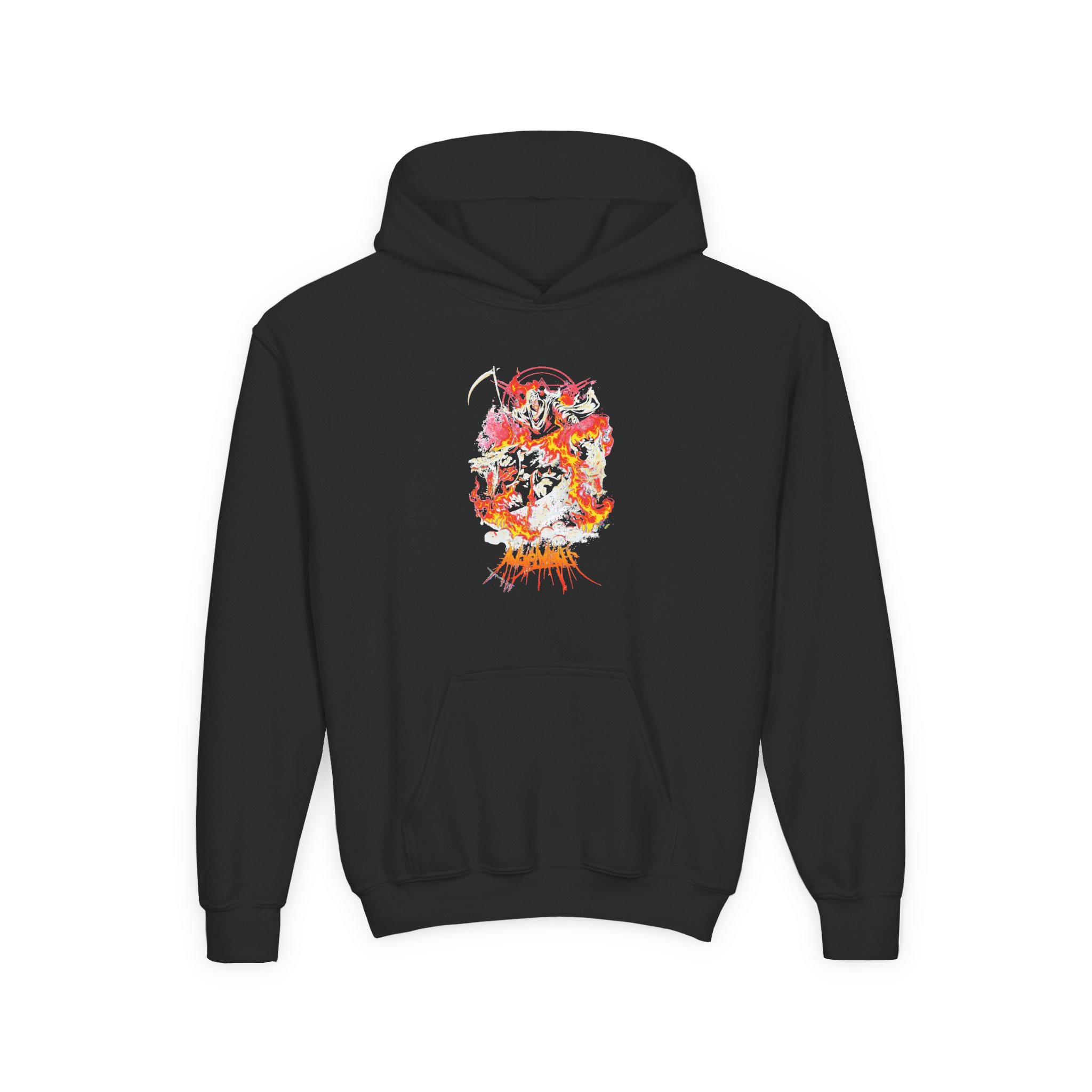 Angelmaker Hellhound Youth Heavy Blend Hooded Sweatshirt