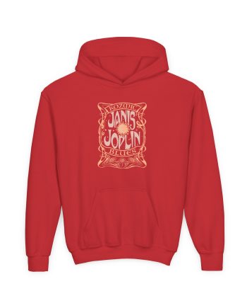Janis Joplin Kozmic Youth Heavy Blend Hooded Sweatshirt