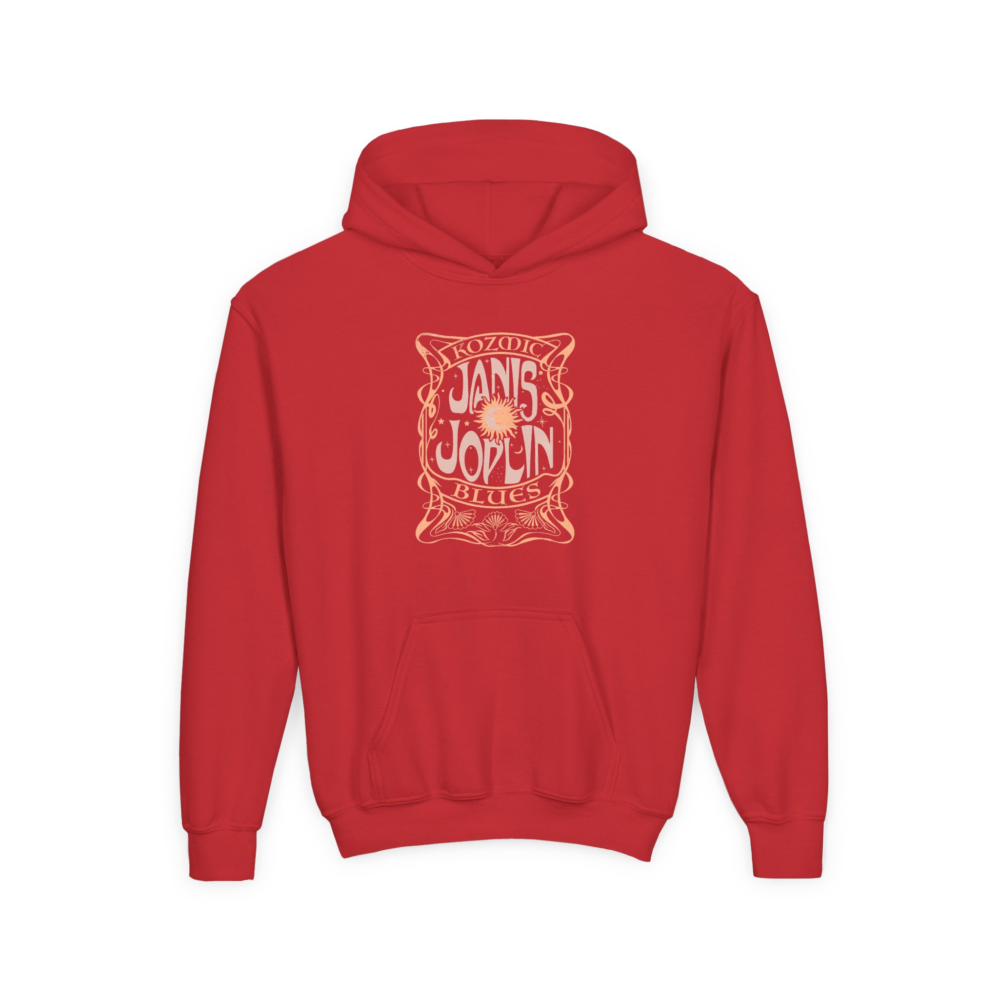 Janis Joplin Kozmic Youth Heavy Blend Hooded Sweatshirt