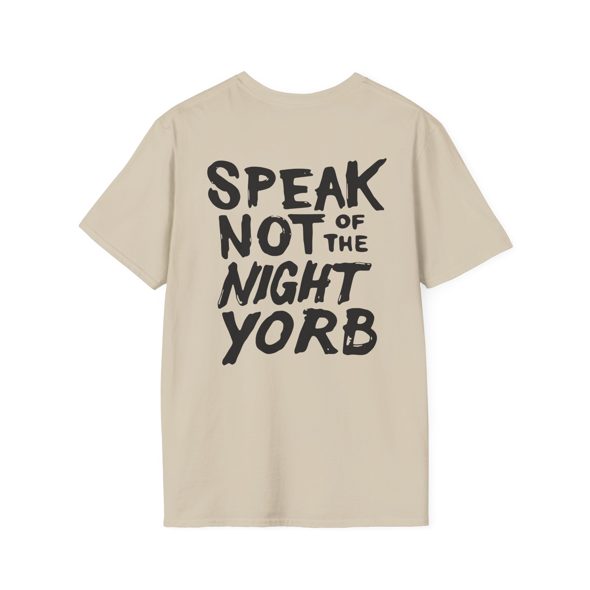 Dropout Night Yorb Anagram Unisex Softstyle T-Shirt - Image 6