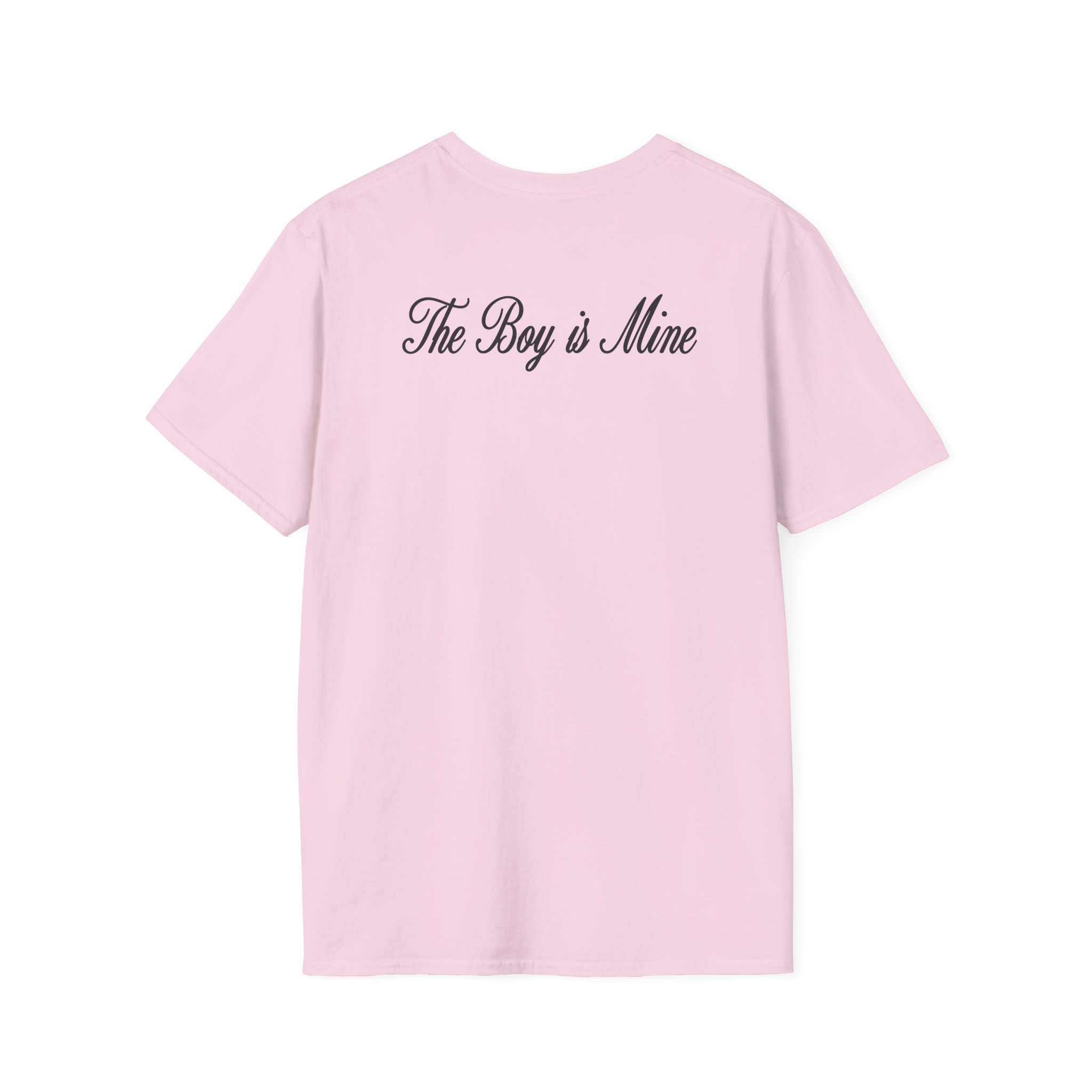 AG the boy is mine Unisex Softstyle T-Shirt - Image 20