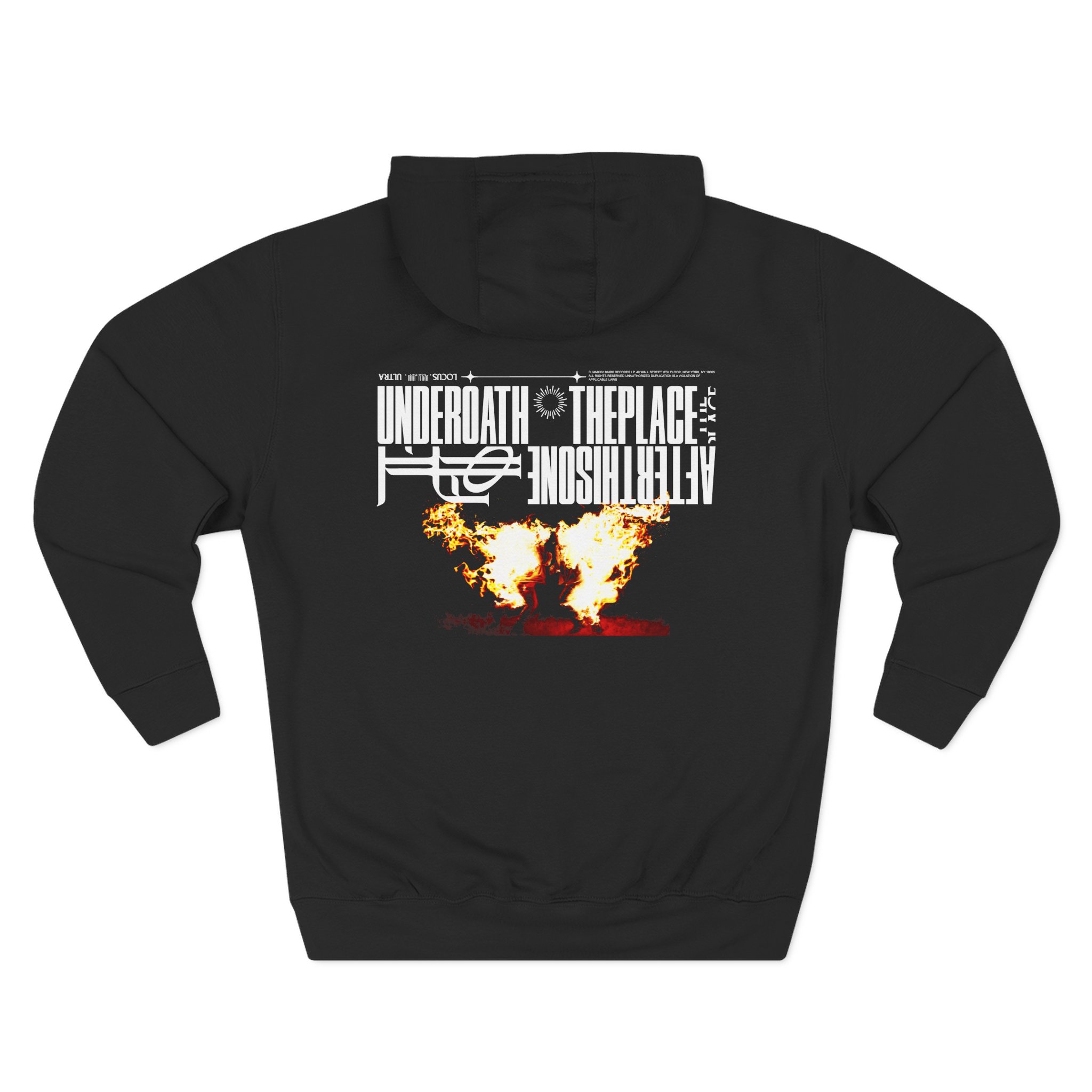 Underoath Three-Panel Fleece Hoodie - Image 2
