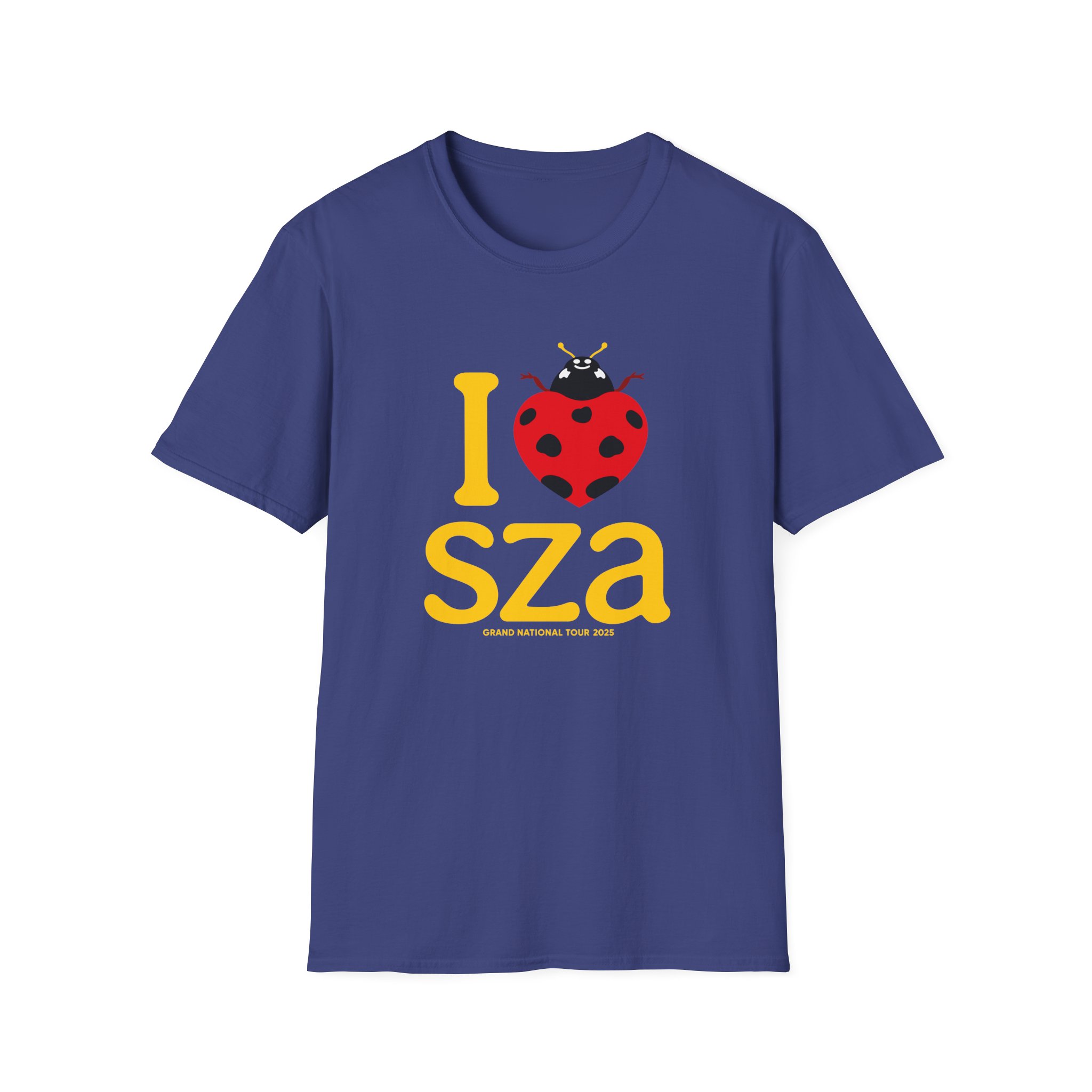 Sza Sos I Heart Sza Camo Unisex Softstyle T-Shirt - Image 11