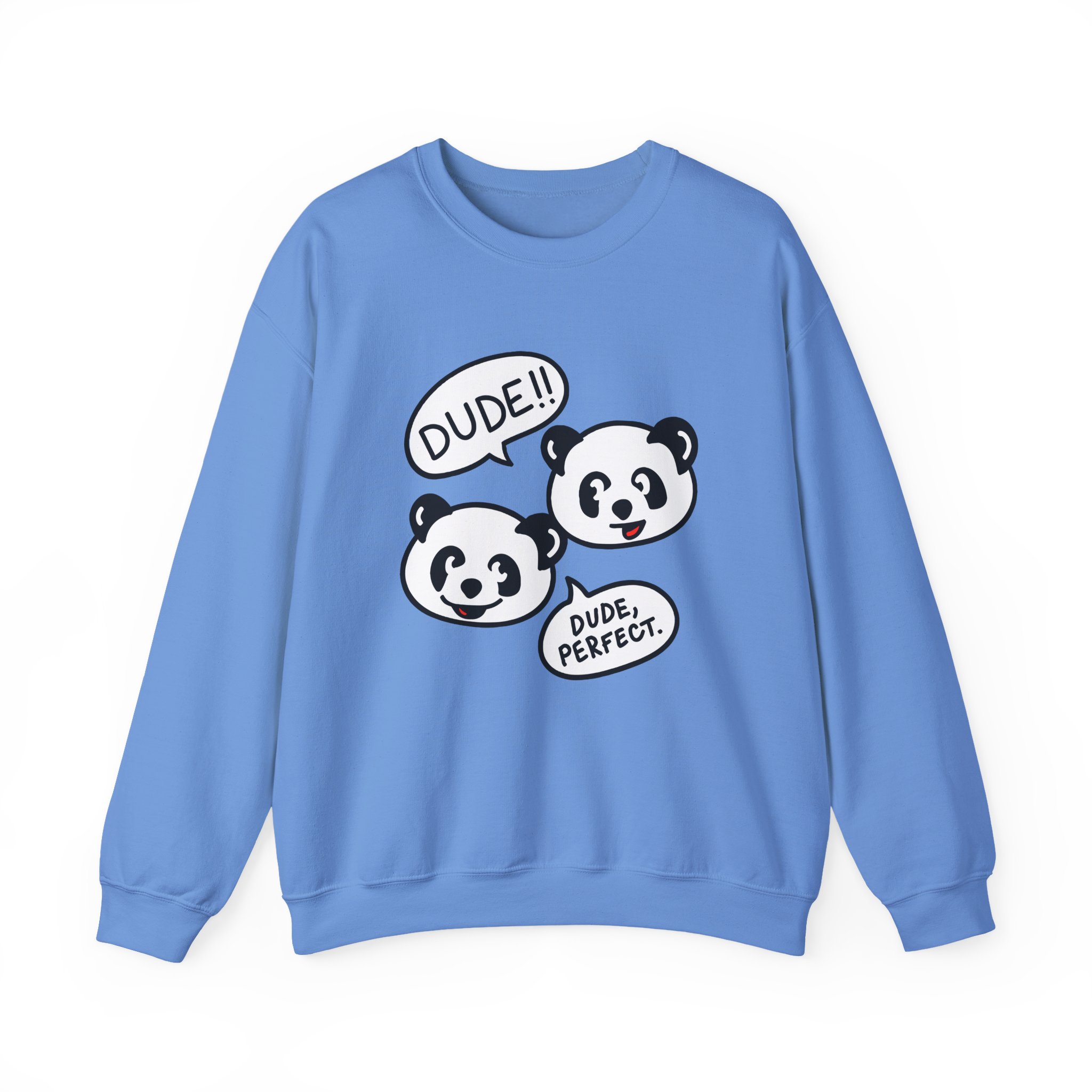 Dude Perfect Panda Comic Unisex Heavy Blend™ Crewneck Sweatshirt - Image 17