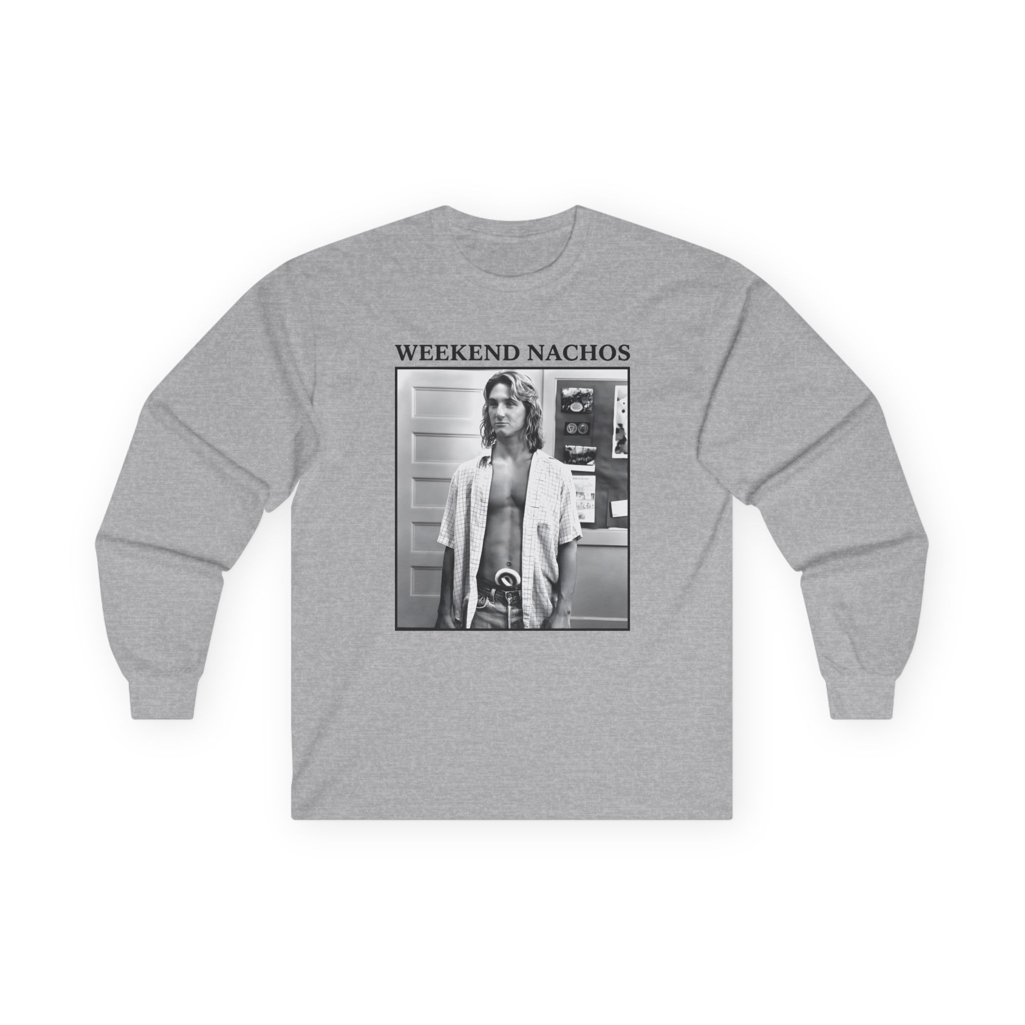 Weekend Nachos Unisex Ultra Cotton Long Sleeve Tee - Image 5